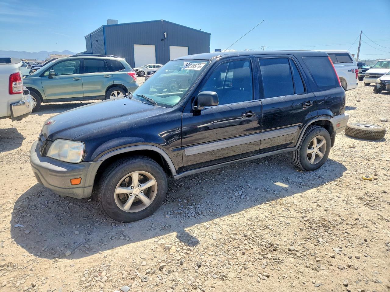 1999 Honda Cr-v Lx Black vin: JHLRD1845XC016425
