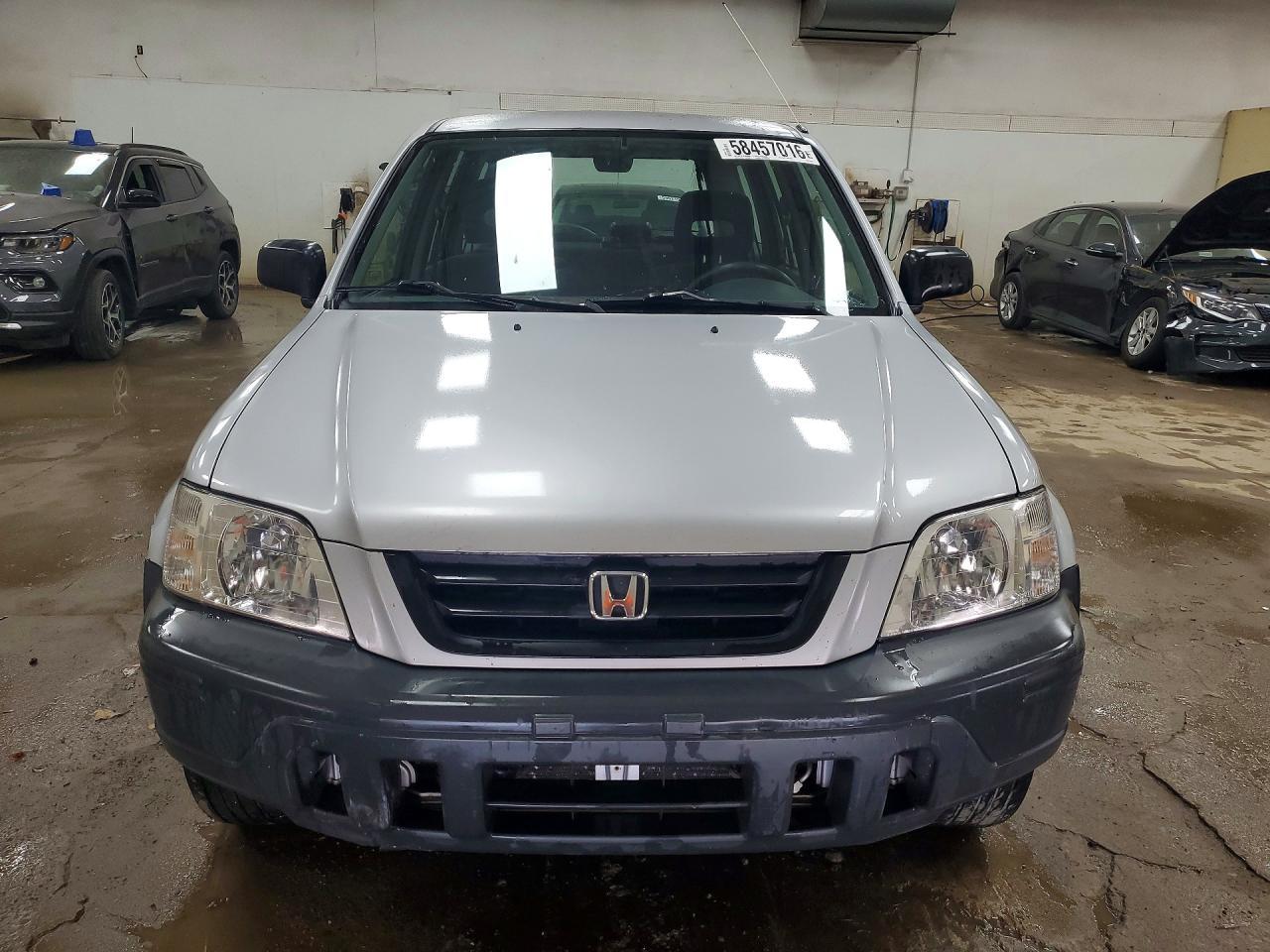 2001 Honda Cr-v Lx Silver vin: JHLRD18461S020447