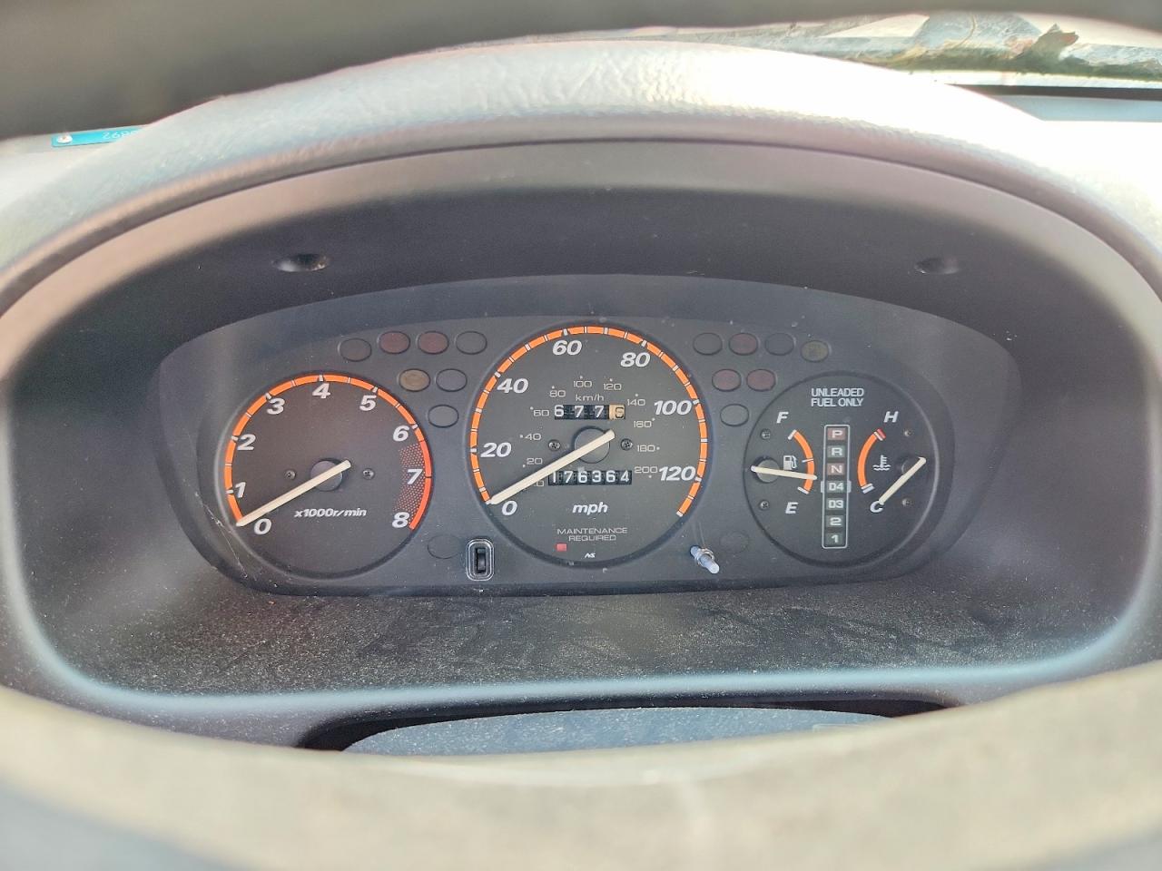 1997 Honda Cr-v Lx Burgundy vin: JHLRD1846VC018892