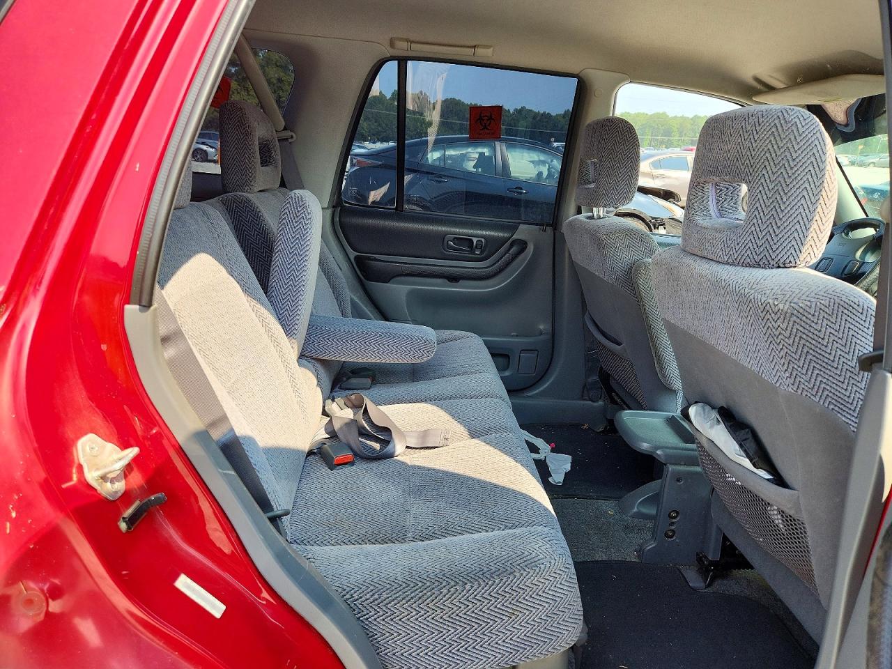 1997 Honda Cr-v Lx Burgundy vin: JHLRD1846VC018892