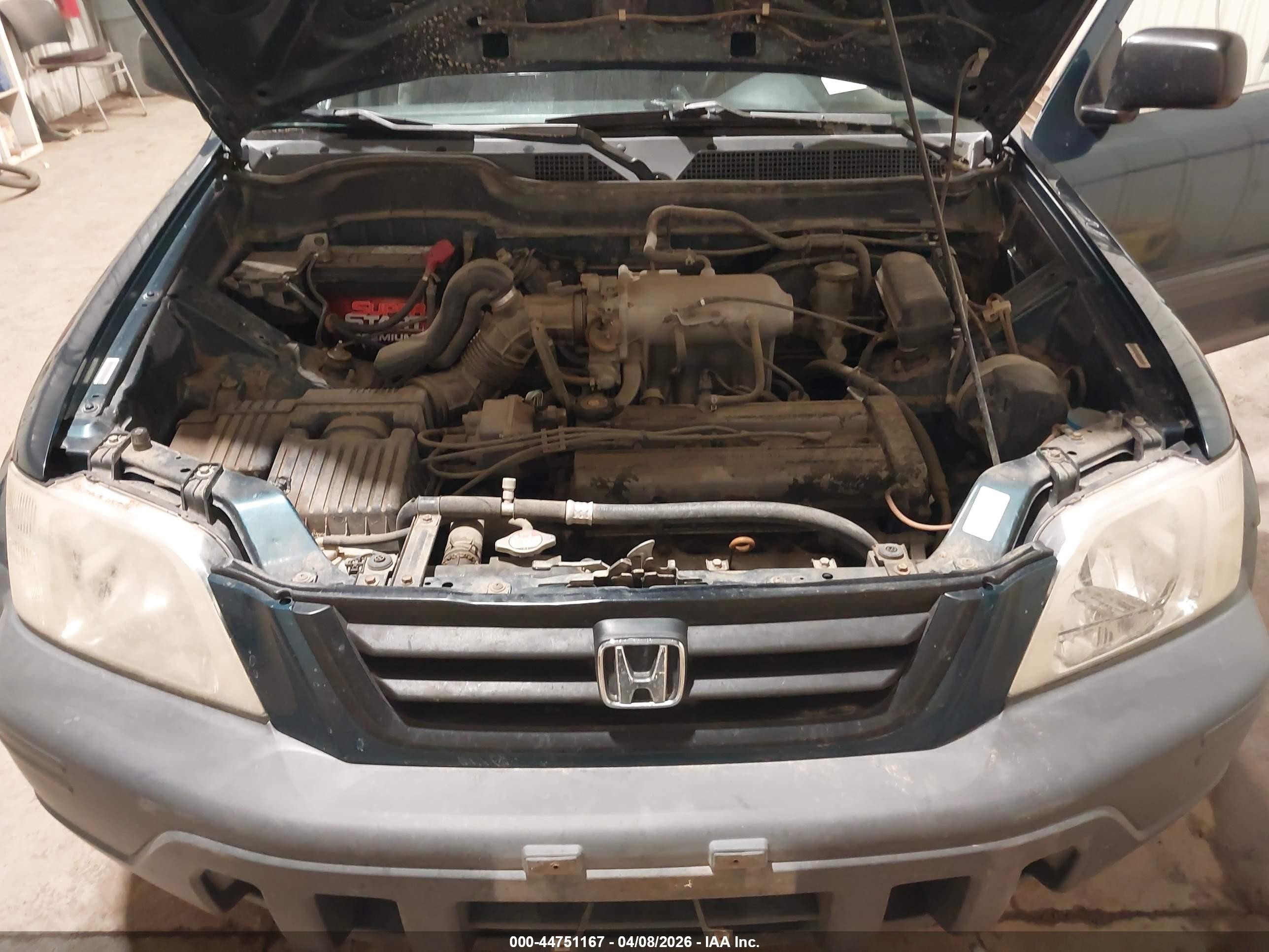 1997 Honda Cr-v   Dark Blue vin: JHLRD1846VC058051