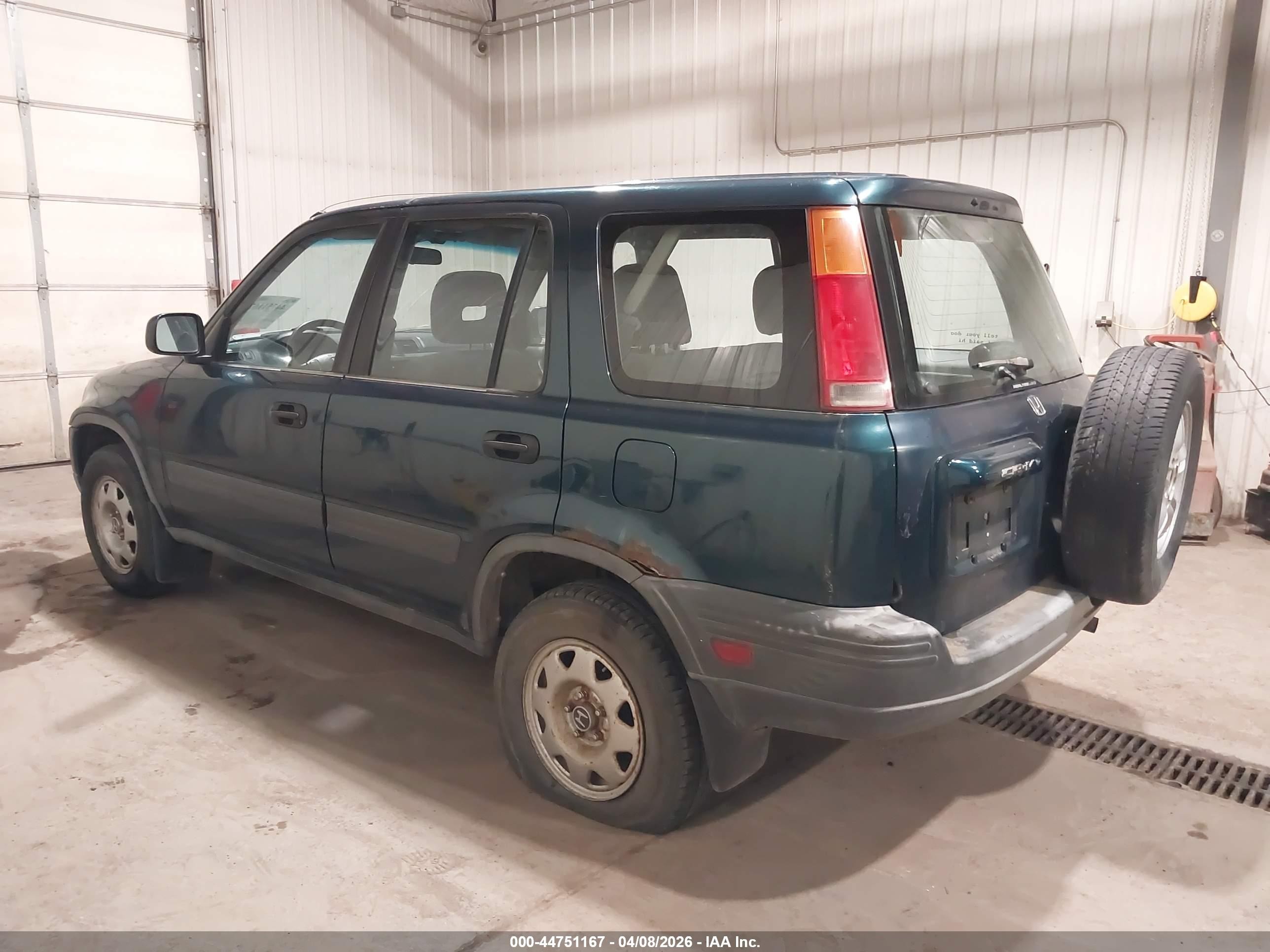 1997 Honda Cr-v   Dark Blue vin: JHLRD1846VC058051