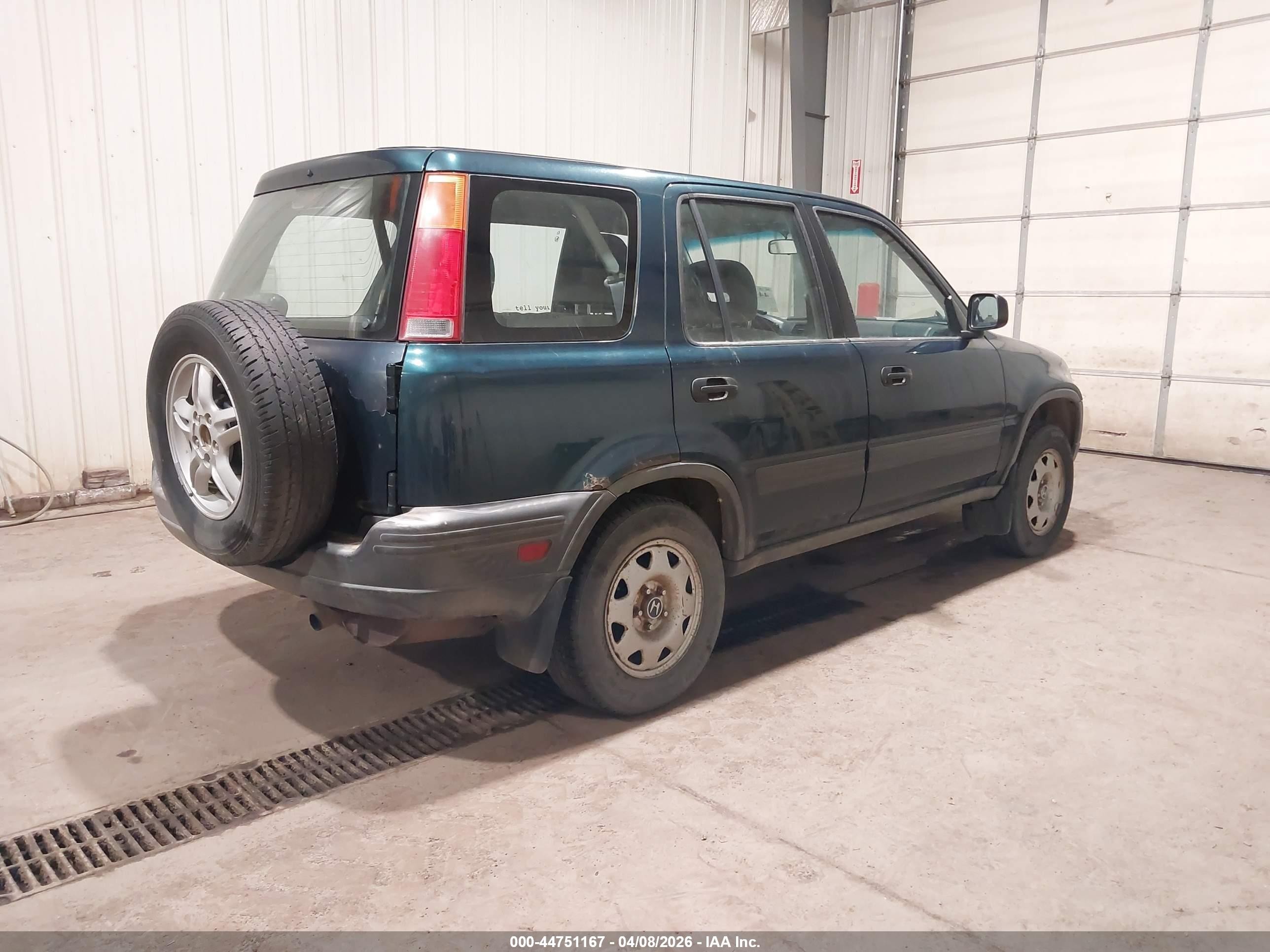 1997 Honda Cr-v   Dark Blue vin: JHLRD1846VC058051