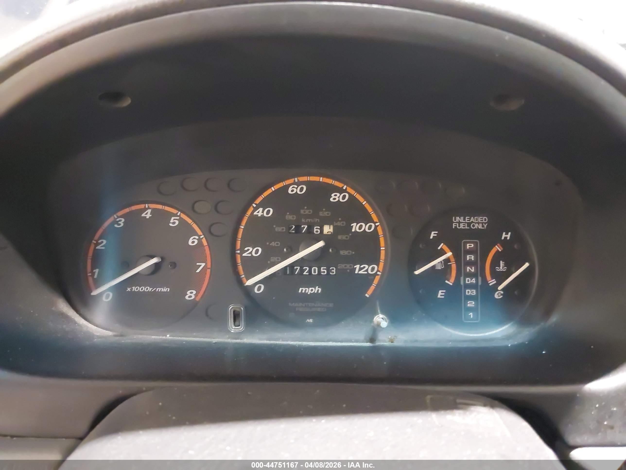 1997 Honda Cr-v   Dark Blue vin: JHLRD1846VC058051
