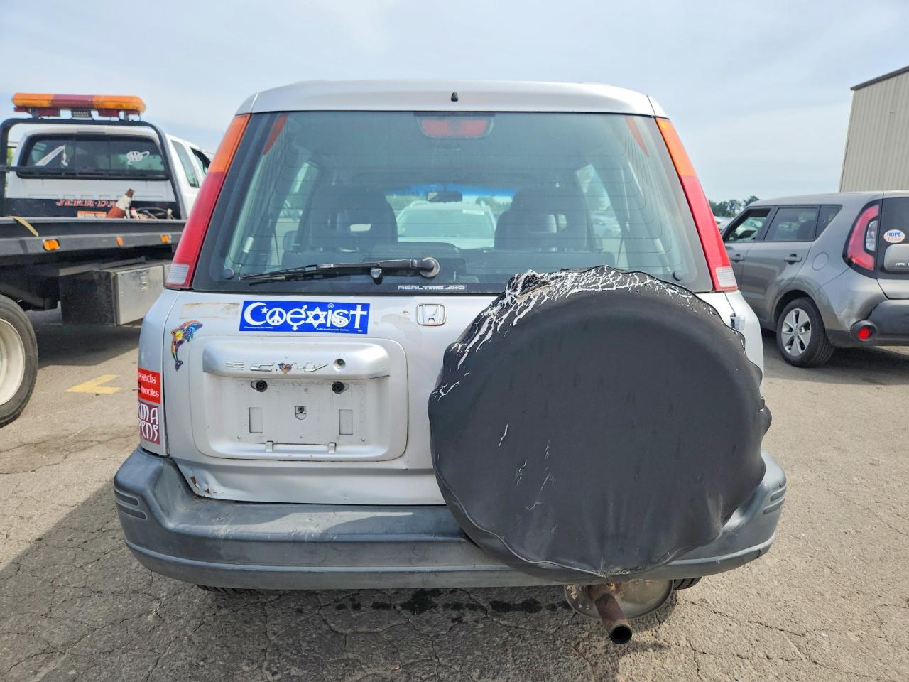 1997 Honda Cr-v Lx Silver vin: JHLRD1847VC016214