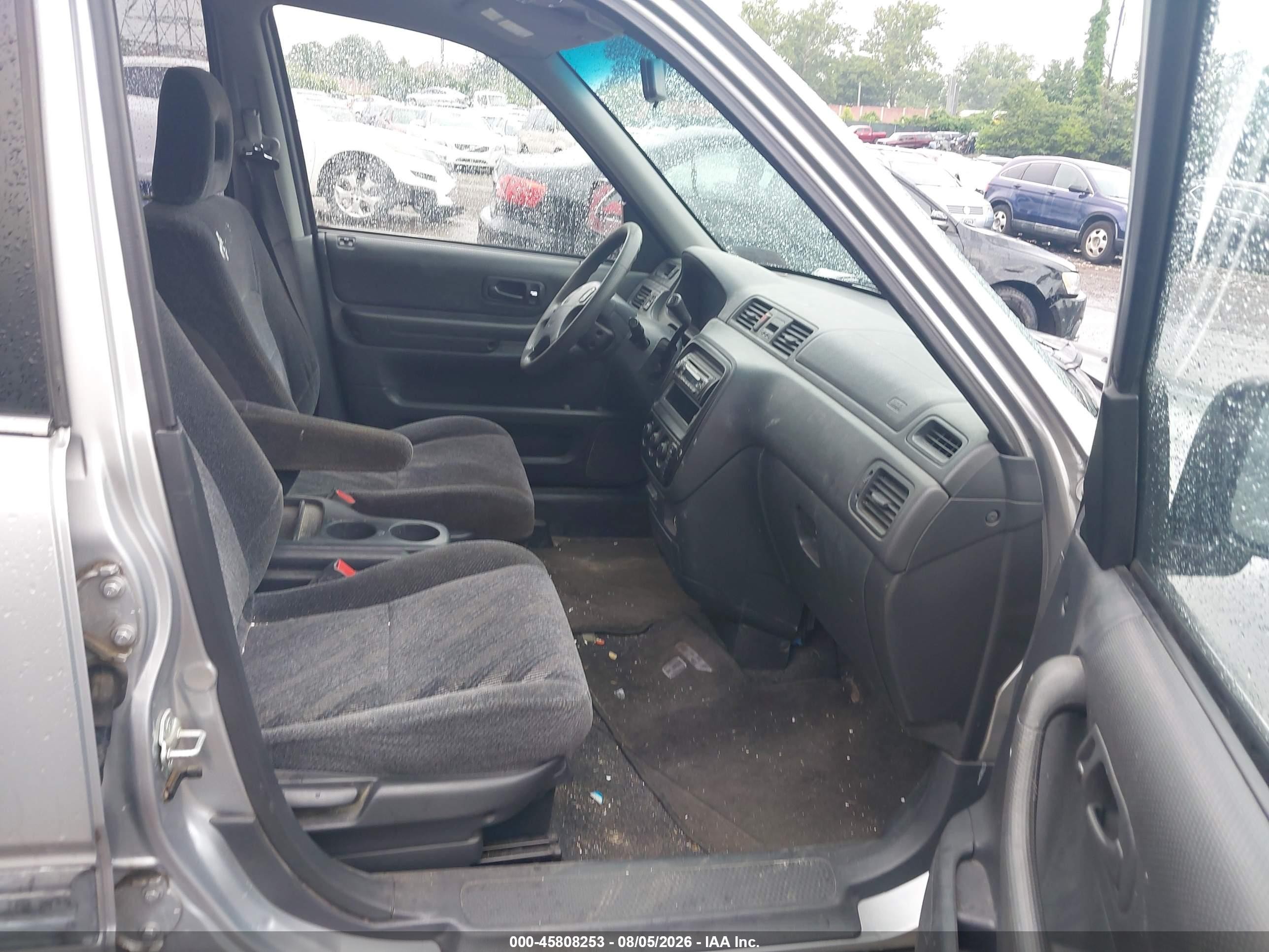 2001 Honda Cr-v Lx Silver vin: JHLRD18481C033968