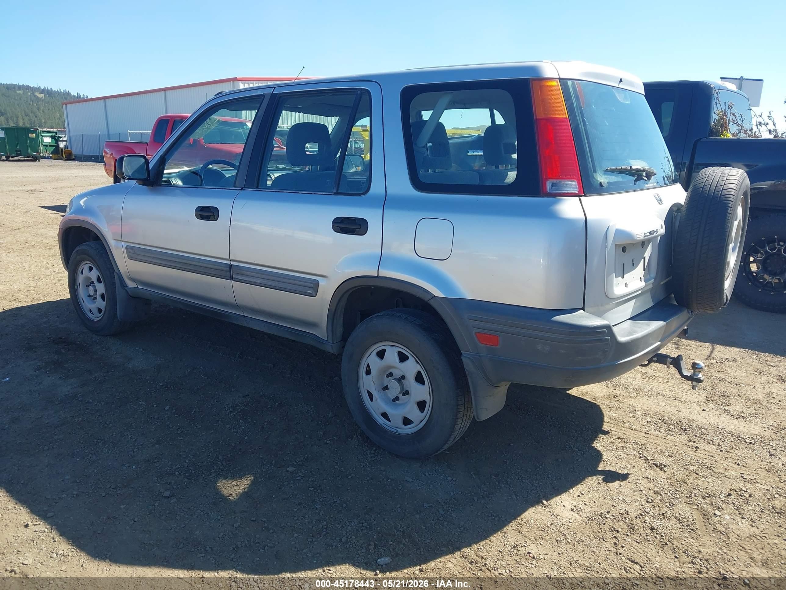 1997 Honda Cr-v   Silver vin: JHLRD1848VC016223