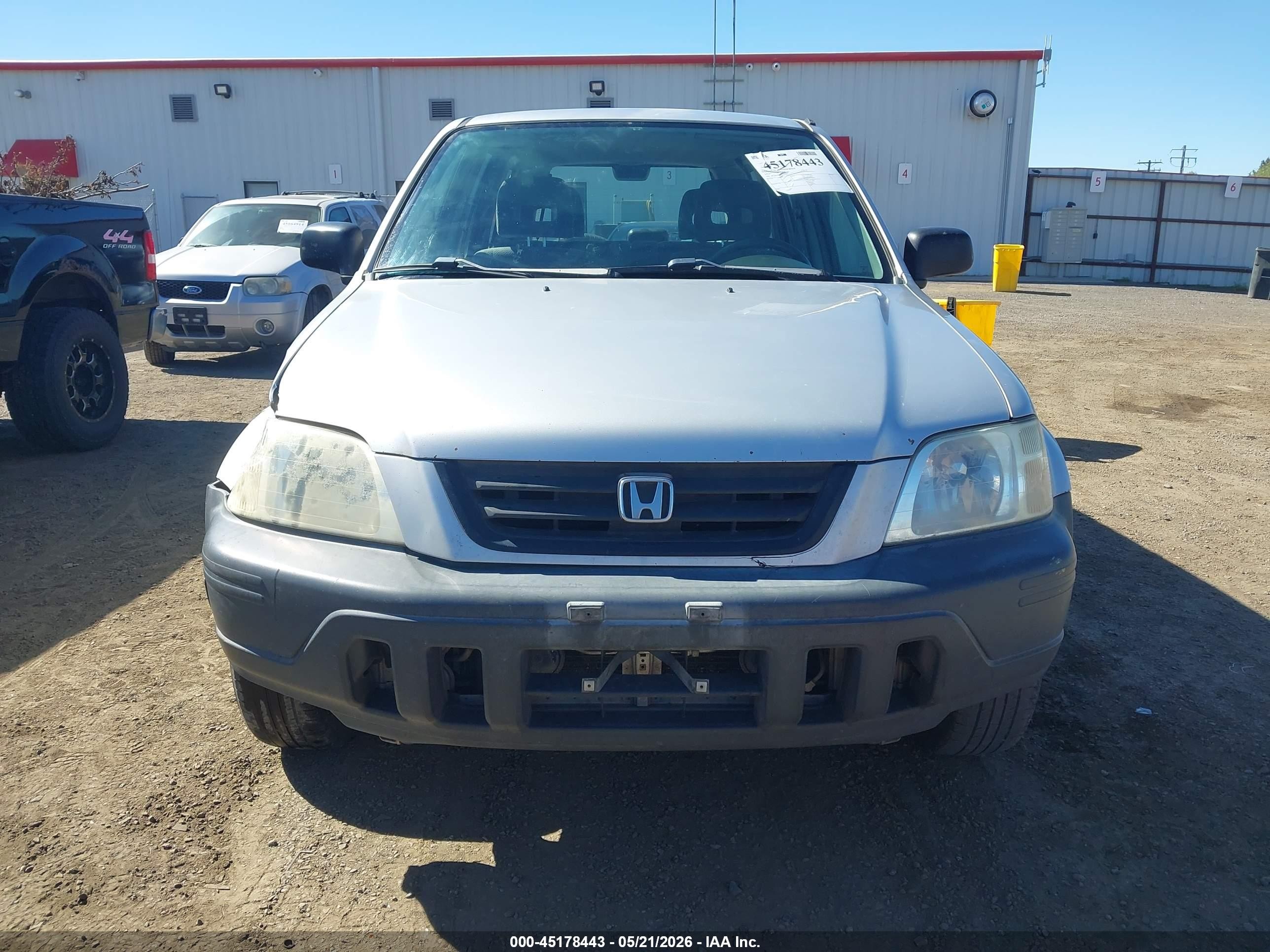 1997 Honda Cr-v   Silver vin: JHLRD1848VC016223