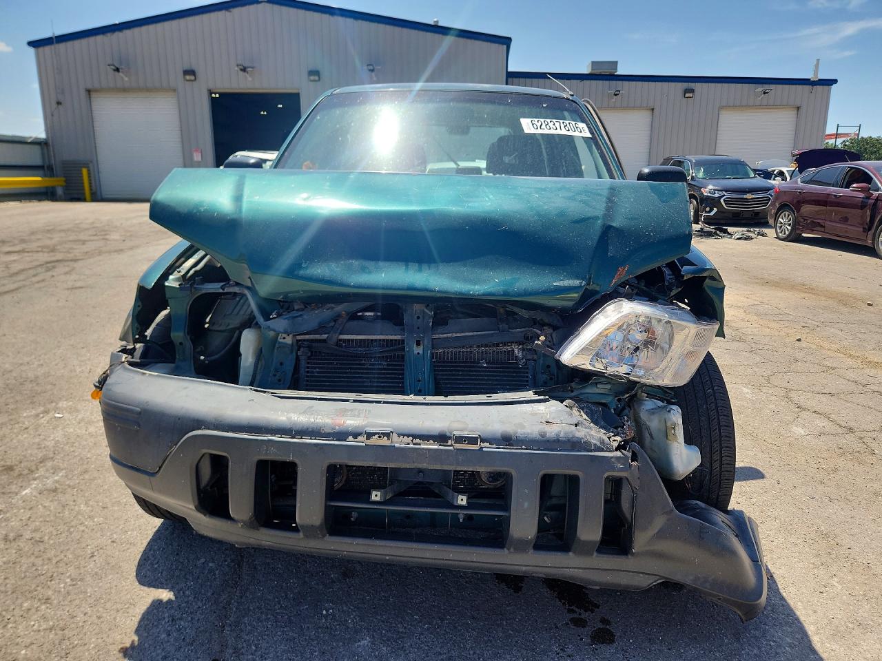 1999 Honda Cr-v Lx Green vin: JHLRD1848XC036619