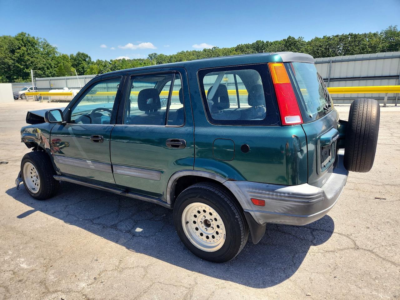 1999 Honda Cr-v Lx Green vin: JHLRD1848XC036619