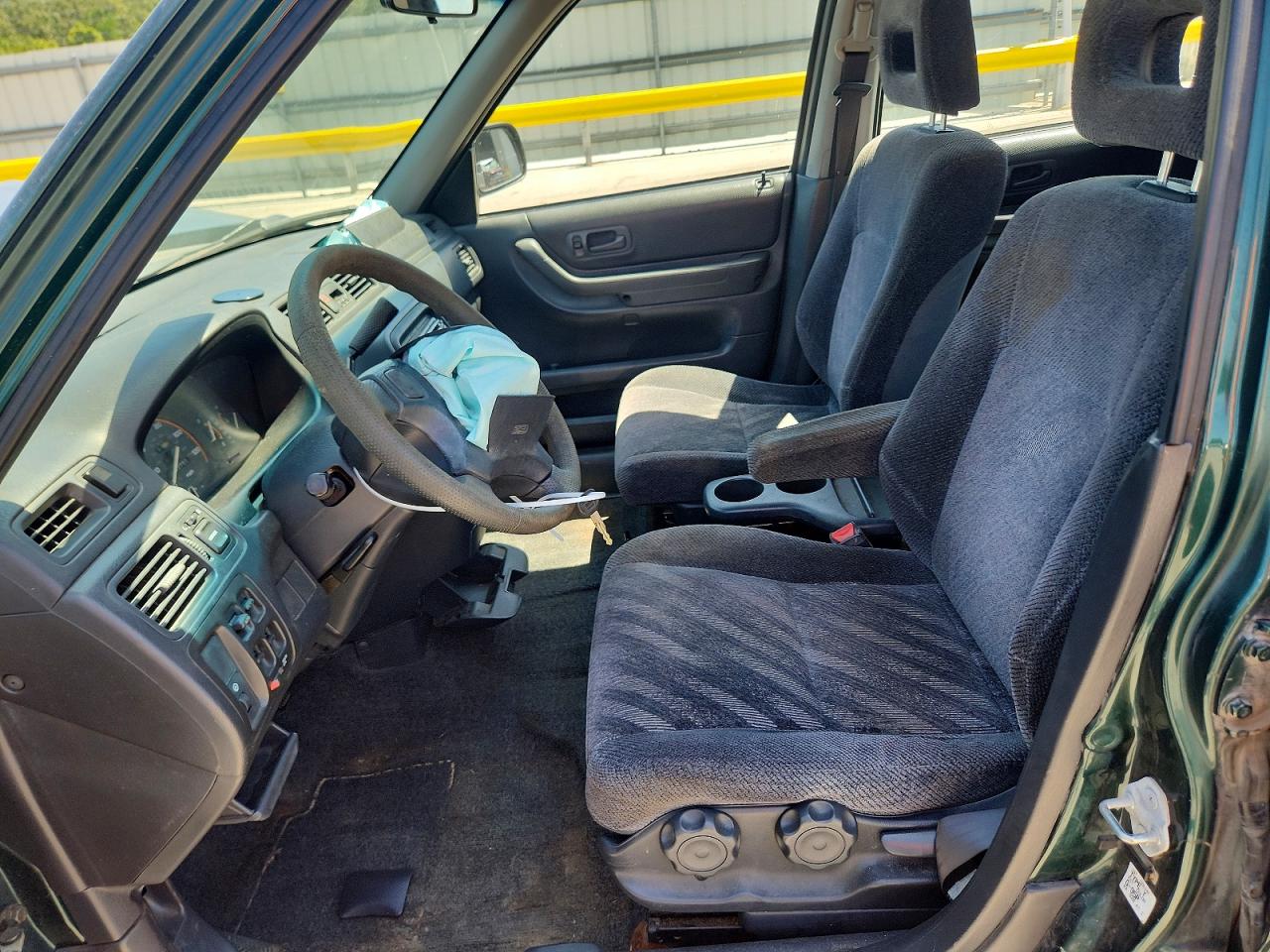 1999 Honda Cr-v Lx Green vin: JHLRD1848XC036619