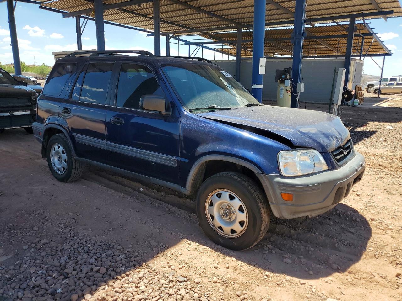1999 Honda Cr-v Lx Blue vin: JHLRD1848XC058085