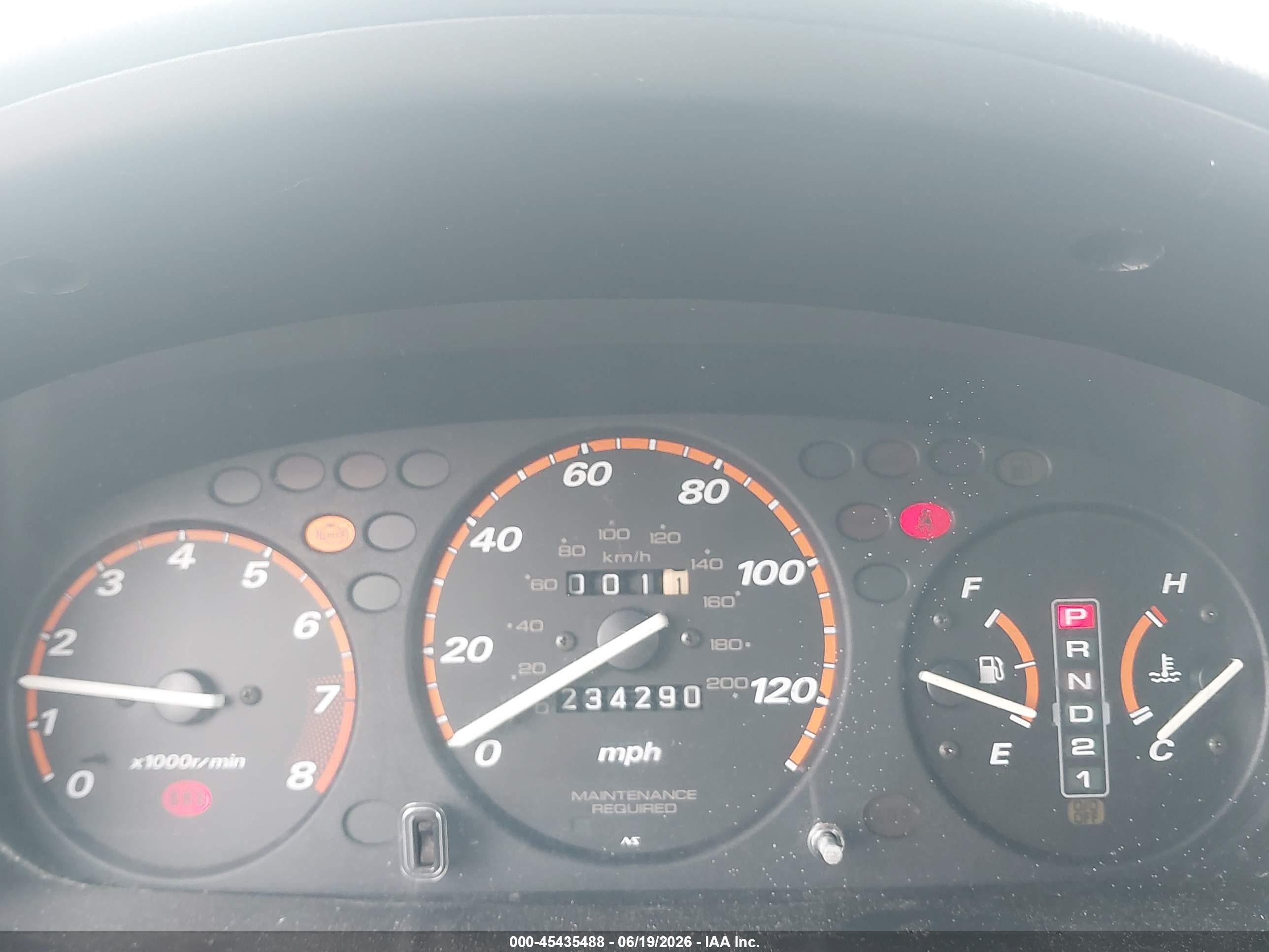 2001 Honda Cr-v Lx Красный vin: JHLRD18491C033686