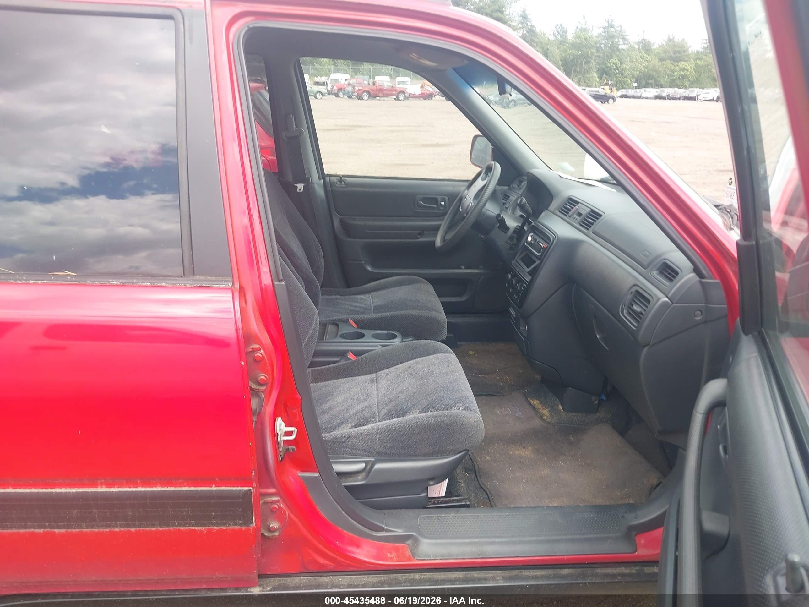 2001 Honda Cr-v Lx Красный vin: JHLRD18491C033686