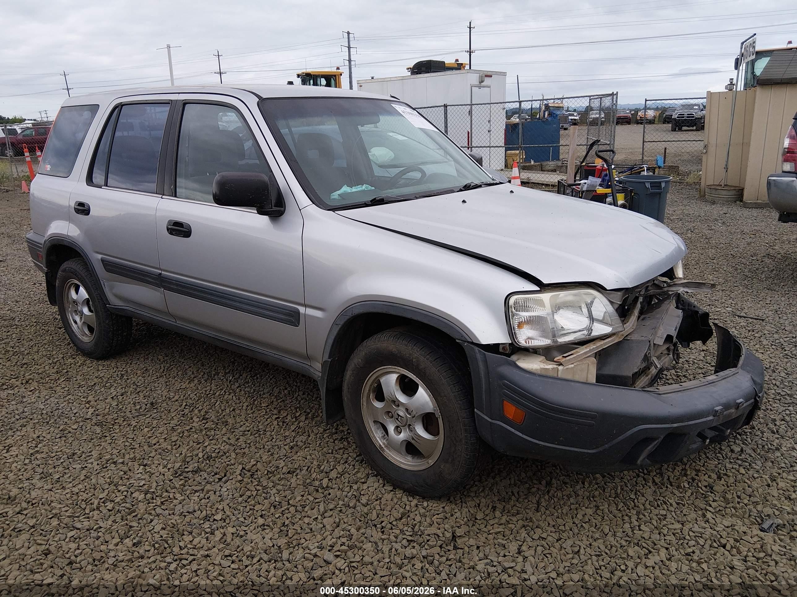 1998 Honda Cr-v Lx Silver vin: JHLRD1849WC090848