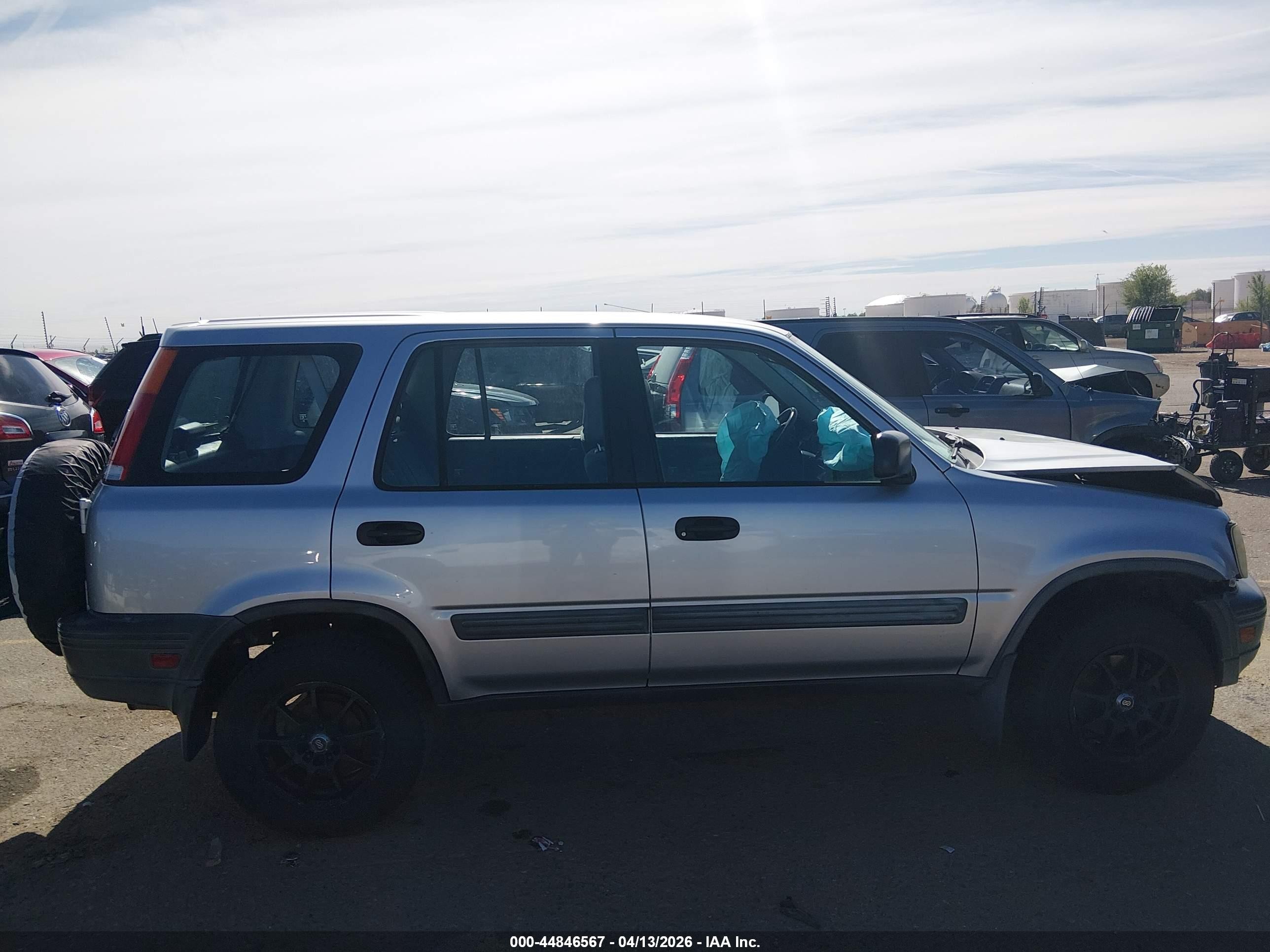 2001 Honda Cr-v Lx Gray vin: JHLRD184X1C016945
