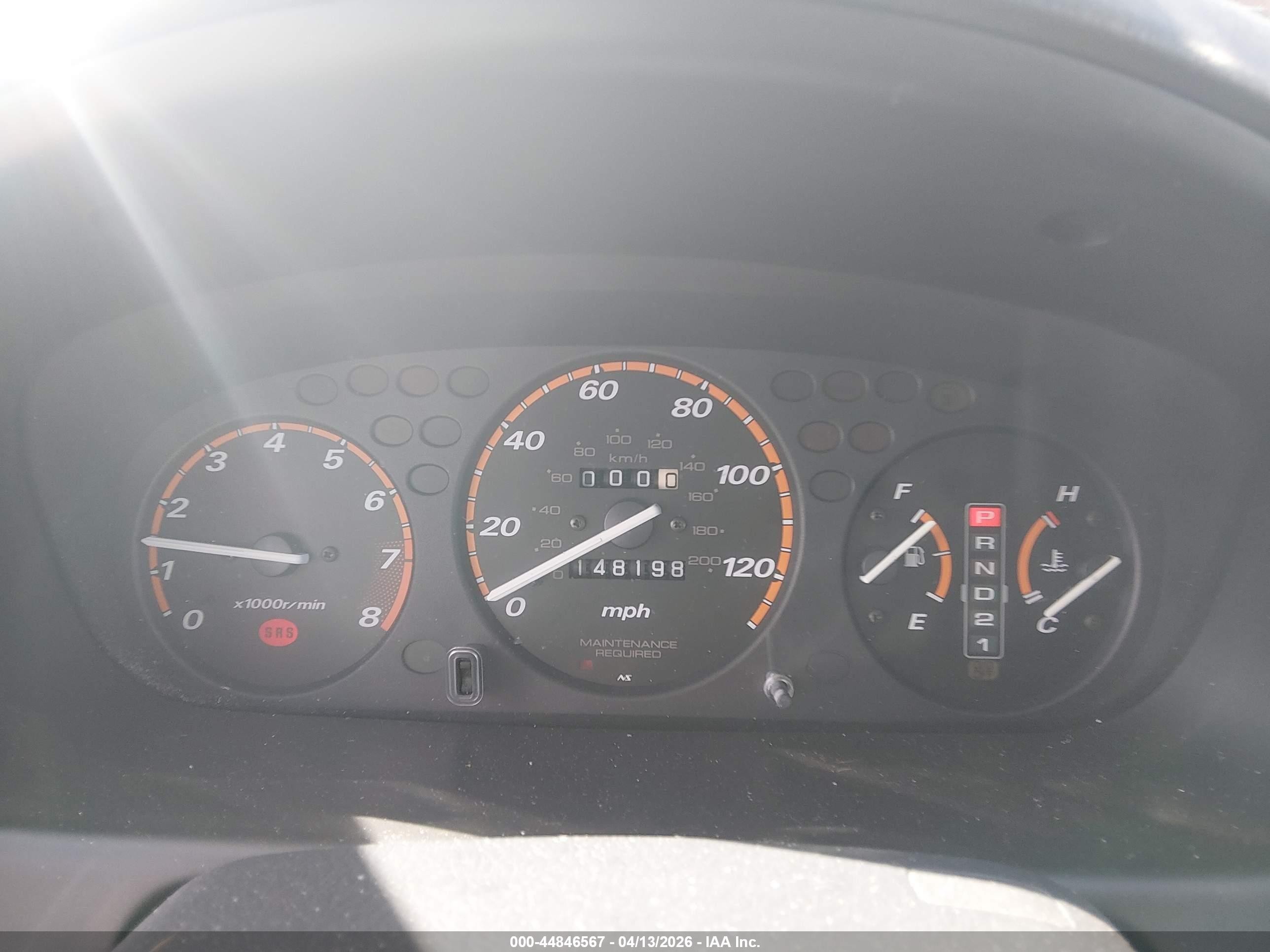 2001 Honda Cr-v Lx Gray vin: JHLRD184X1C016945