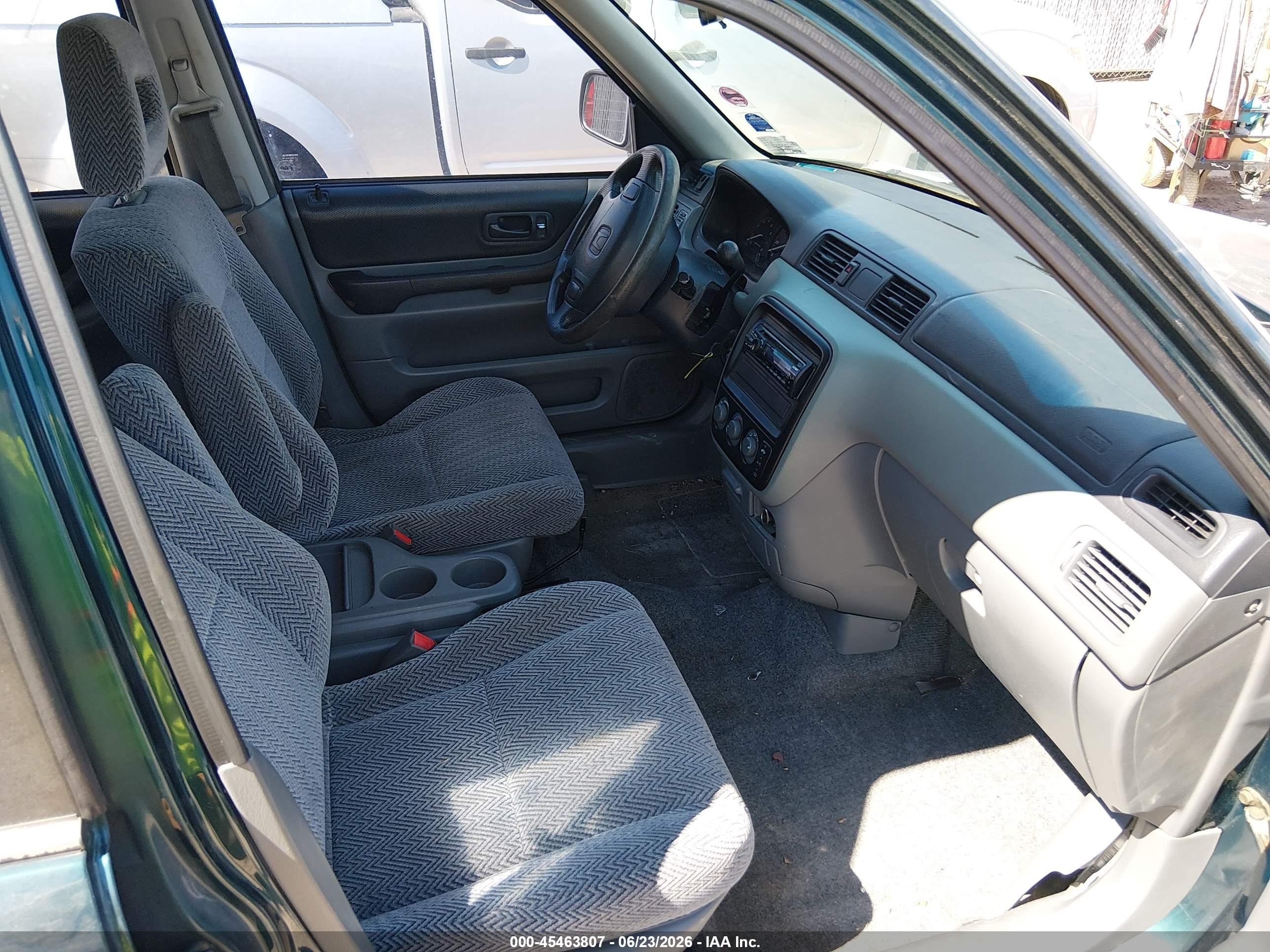 1997 Honda Cr-v   Зеленый vin: JHLRD1850VC041707