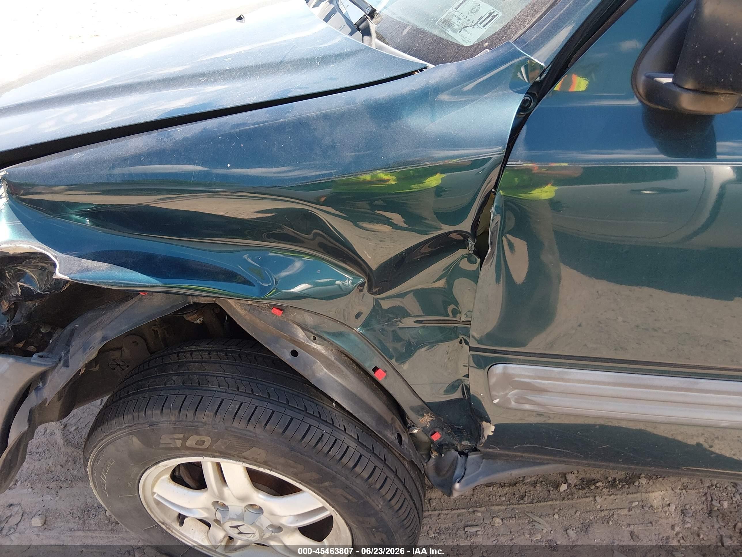 1997 Honda Cr-v   Зеленый vin: JHLRD1850VC041707