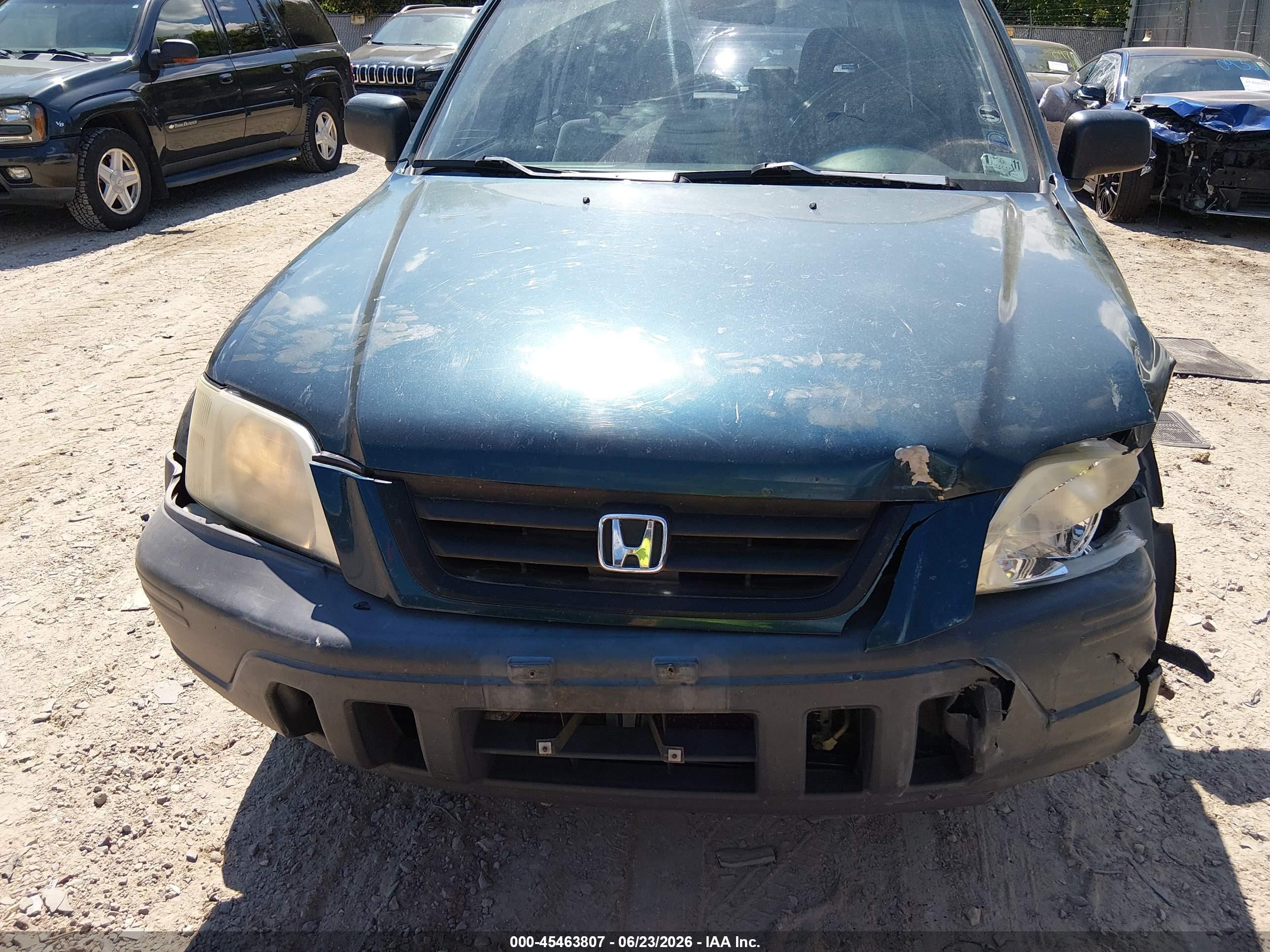 1997 Honda Cr-v   Зеленый vin: JHLRD1850VC041707