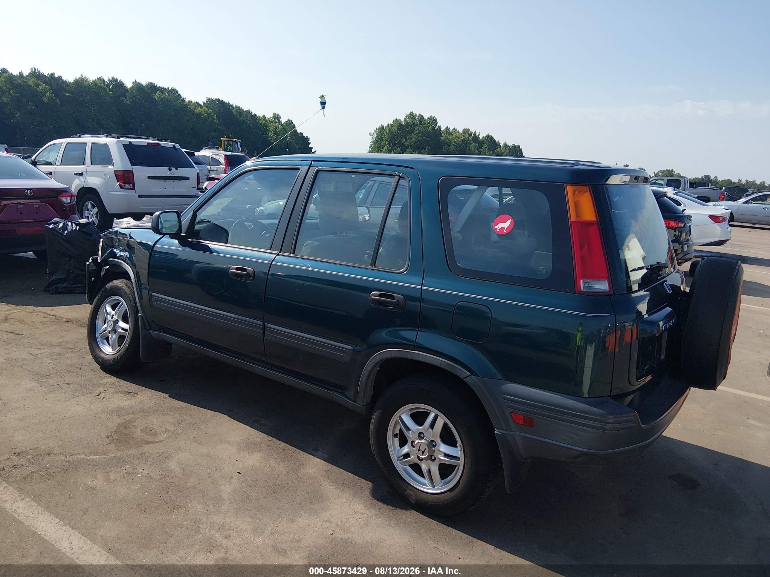 1997 Honda Cr-v   Green vin: JHLRD1850VC062556