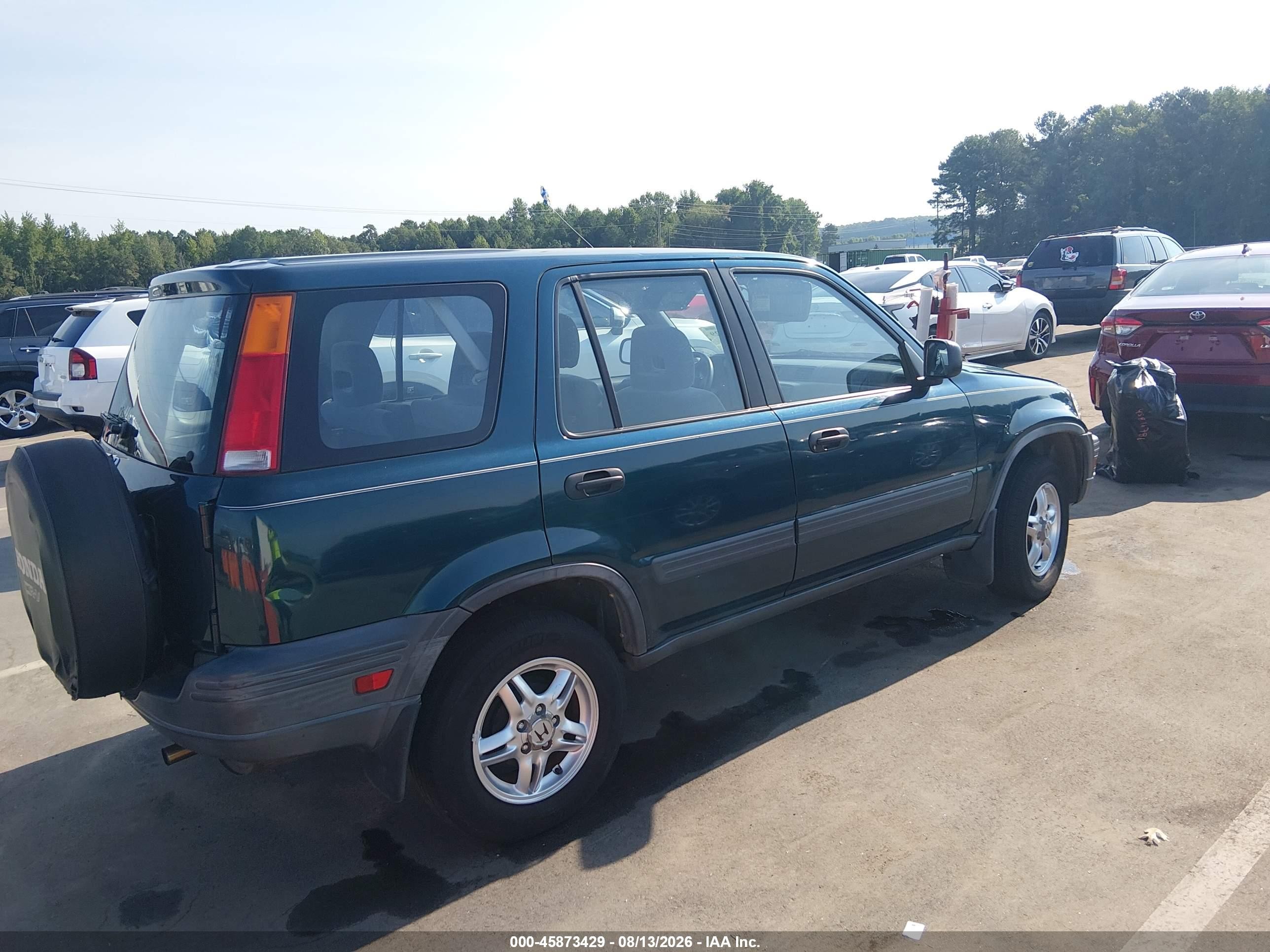 1997 Honda Cr-v   Green vin: JHLRD1850VC062556
