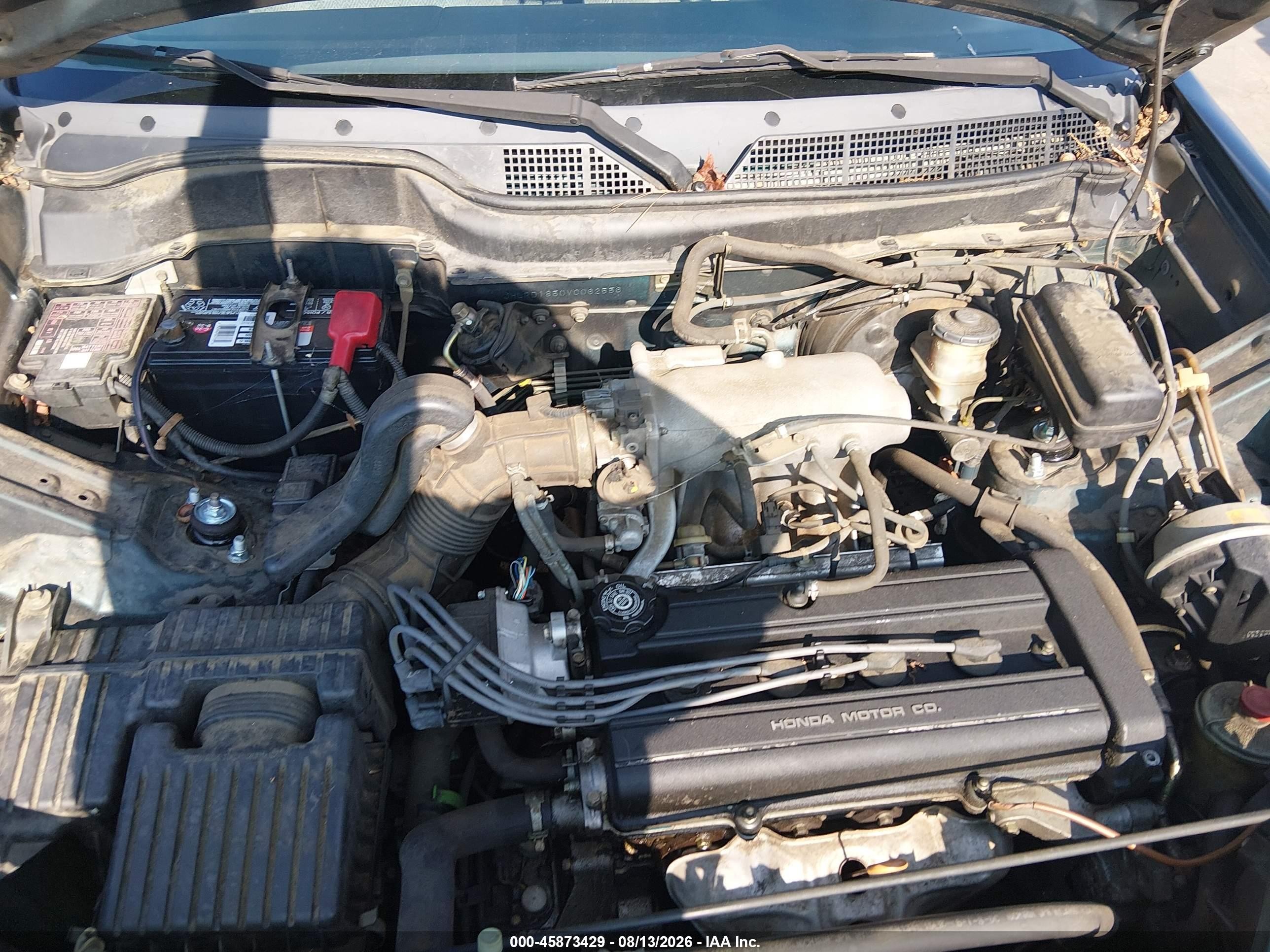 1997 Honda Cr-v   Green vin: JHLRD1850VC062556