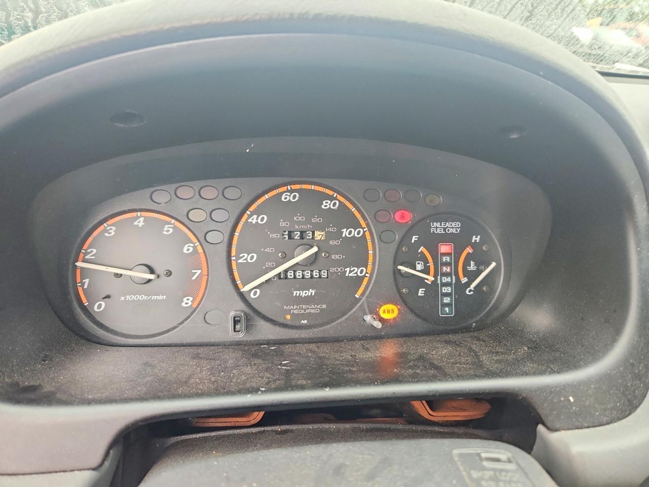 1997 Honda Cr-v Lx Red vin: JHLRD1851VC036581