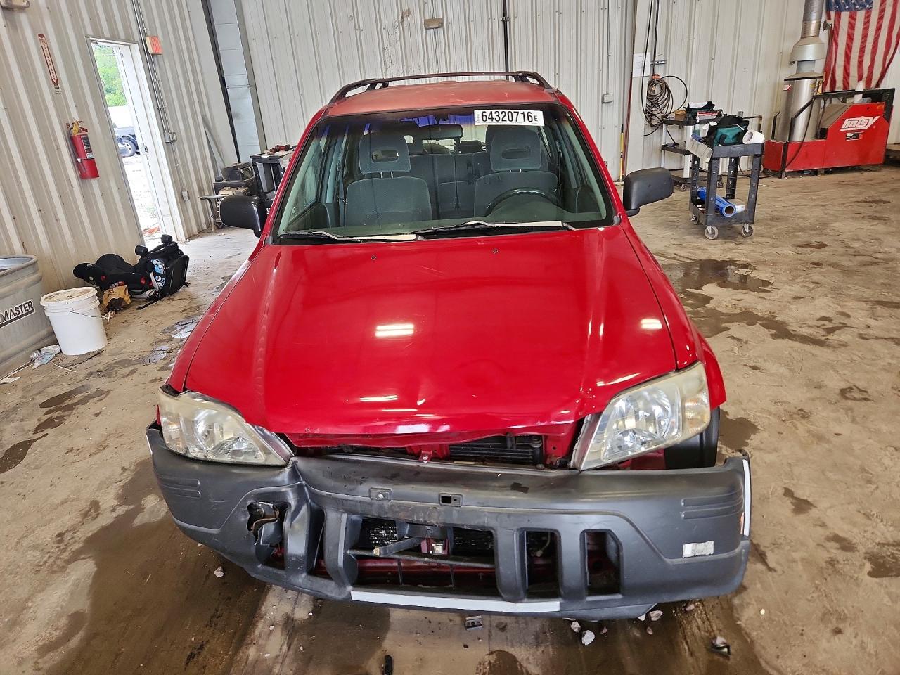 1997 Honda Cr-v Lx Red vin: JHLRD1851VC036581