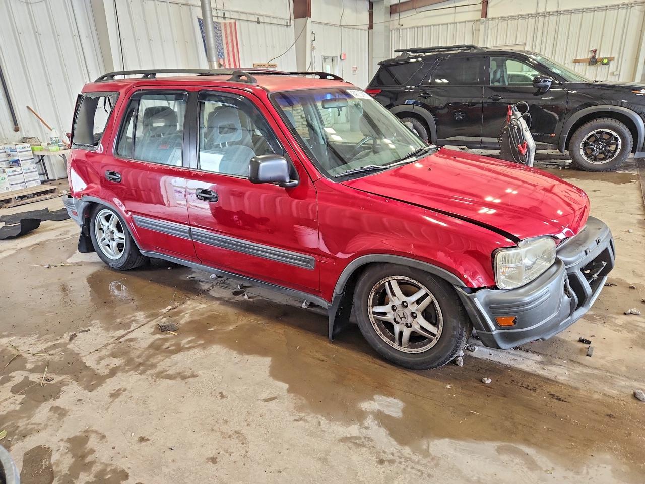 1997 Honda Cr-v Lx Red vin: JHLRD1851VC036581