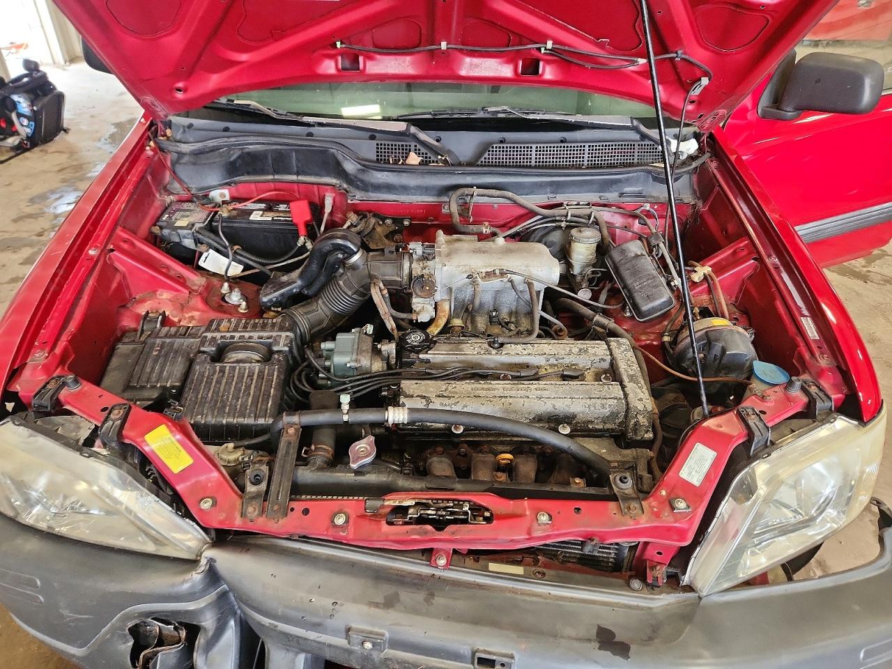 1997 Honda Cr-v Lx Red vin: JHLRD1851VC036581