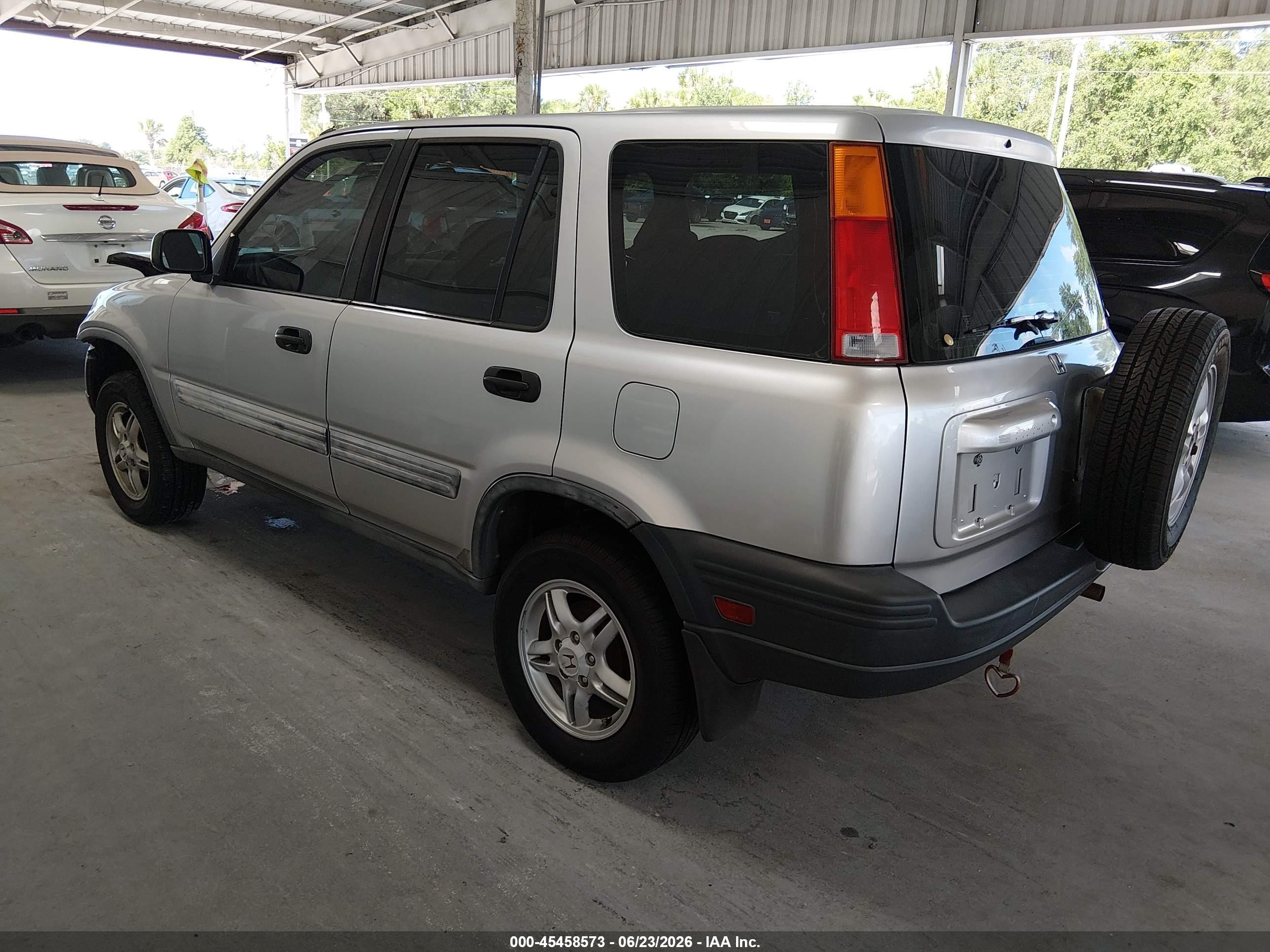 1997 Honda Cr-v   Silver vin: JHLRD1851VC039769