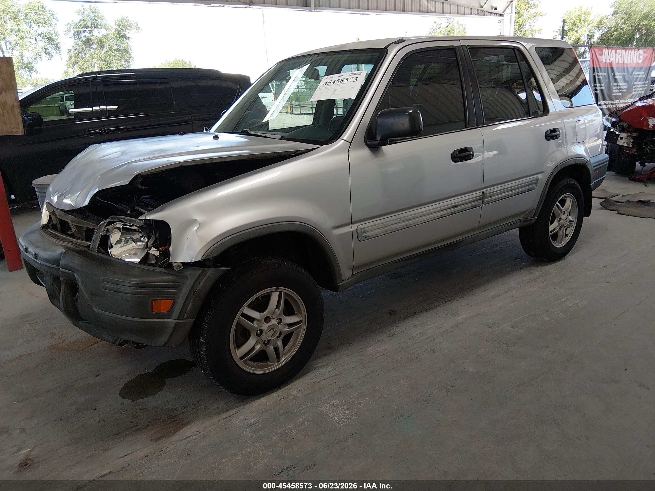 1997 Honda Cr-v   Silver vin: JHLRD1851VC039769