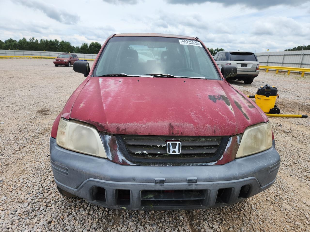 1997 Honda Cr-v Lx Red vin: JHLRD1851VC045037