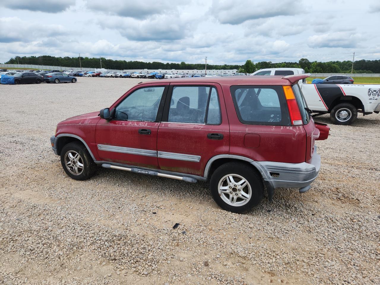 1997 Honda Cr-v Lx Red vin: JHLRD1851VC045037