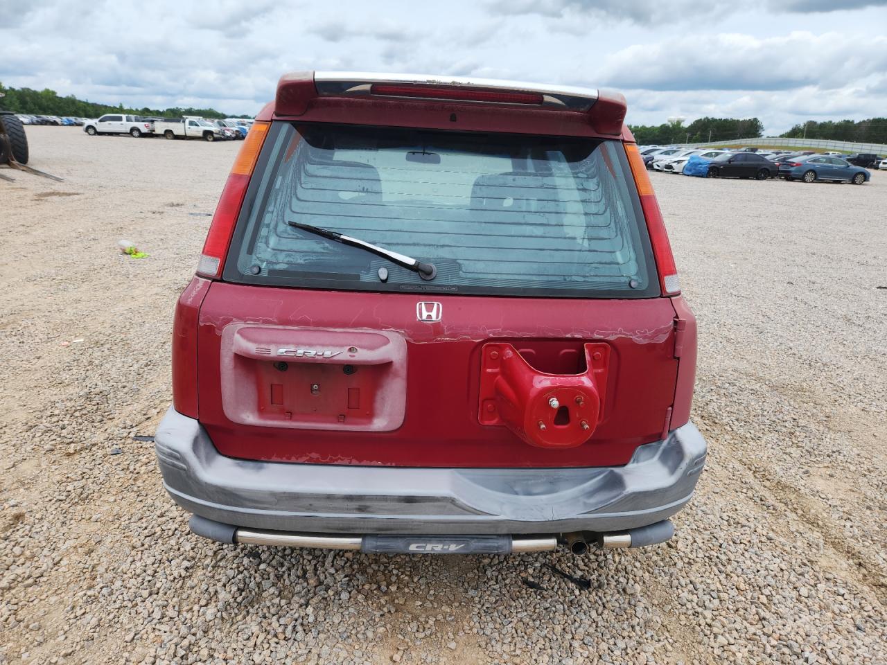1997 Honda Cr-v Lx Red vin: JHLRD1851VC045037
