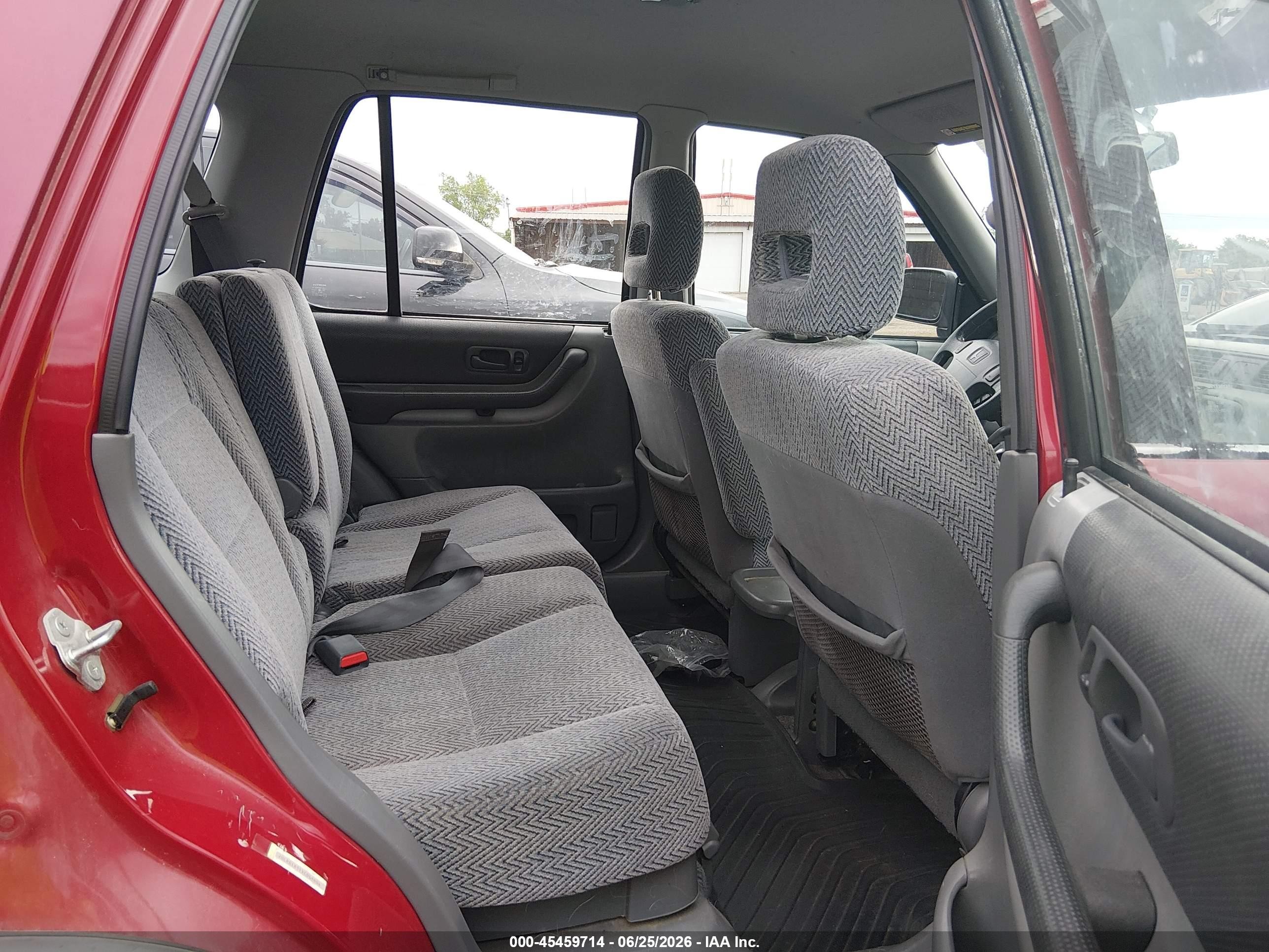 1997 Honda Cr-v   Red vin: JHLRD1851VC068804