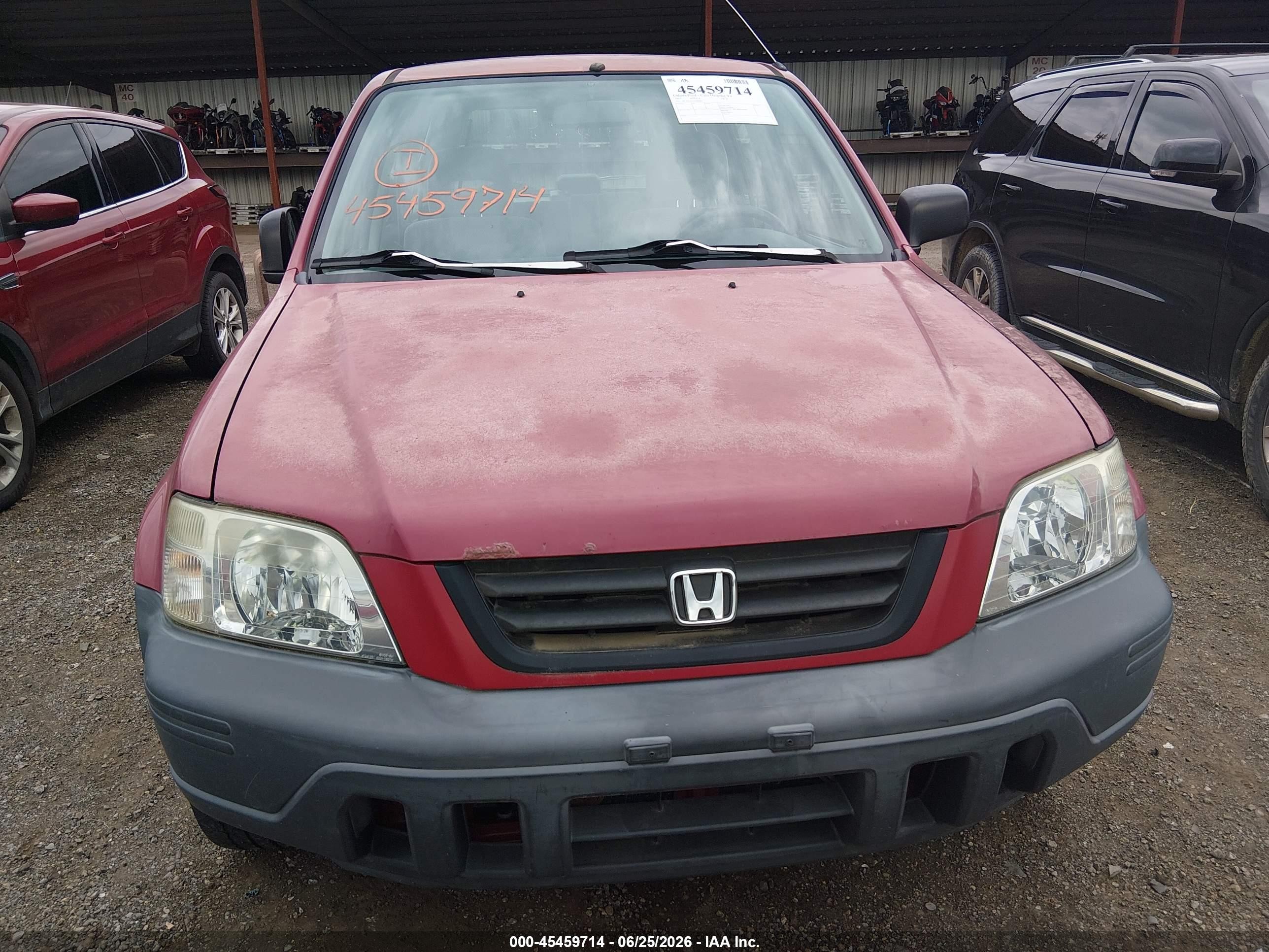 1997 Honda Cr-v   Red vin: JHLRD1851VC068804