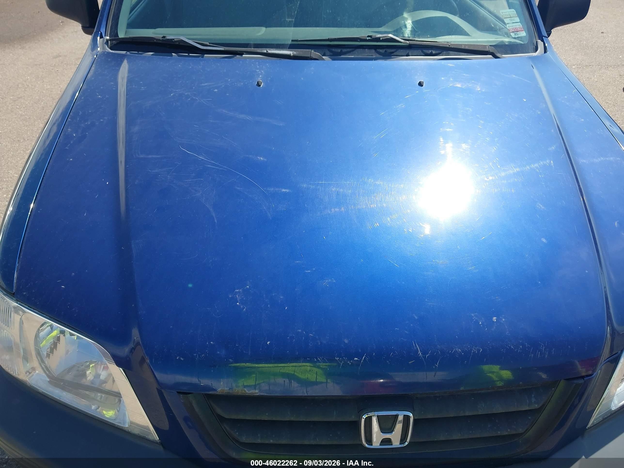 1997 Honda Cr-v   Blue vin: JHLRD1852VC015528