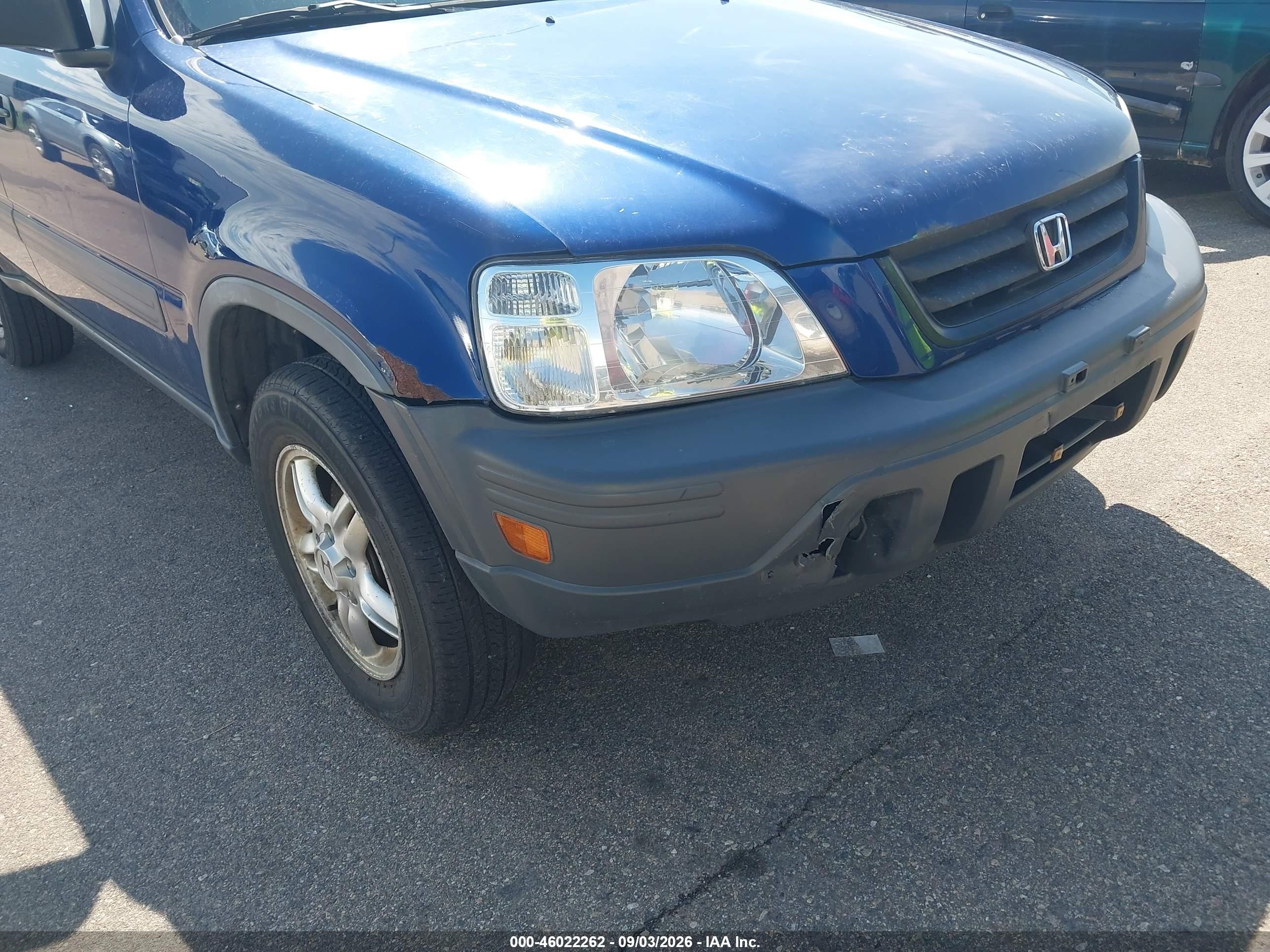1997 Honda Cr-v   Blue vin: JHLRD1852VC015528