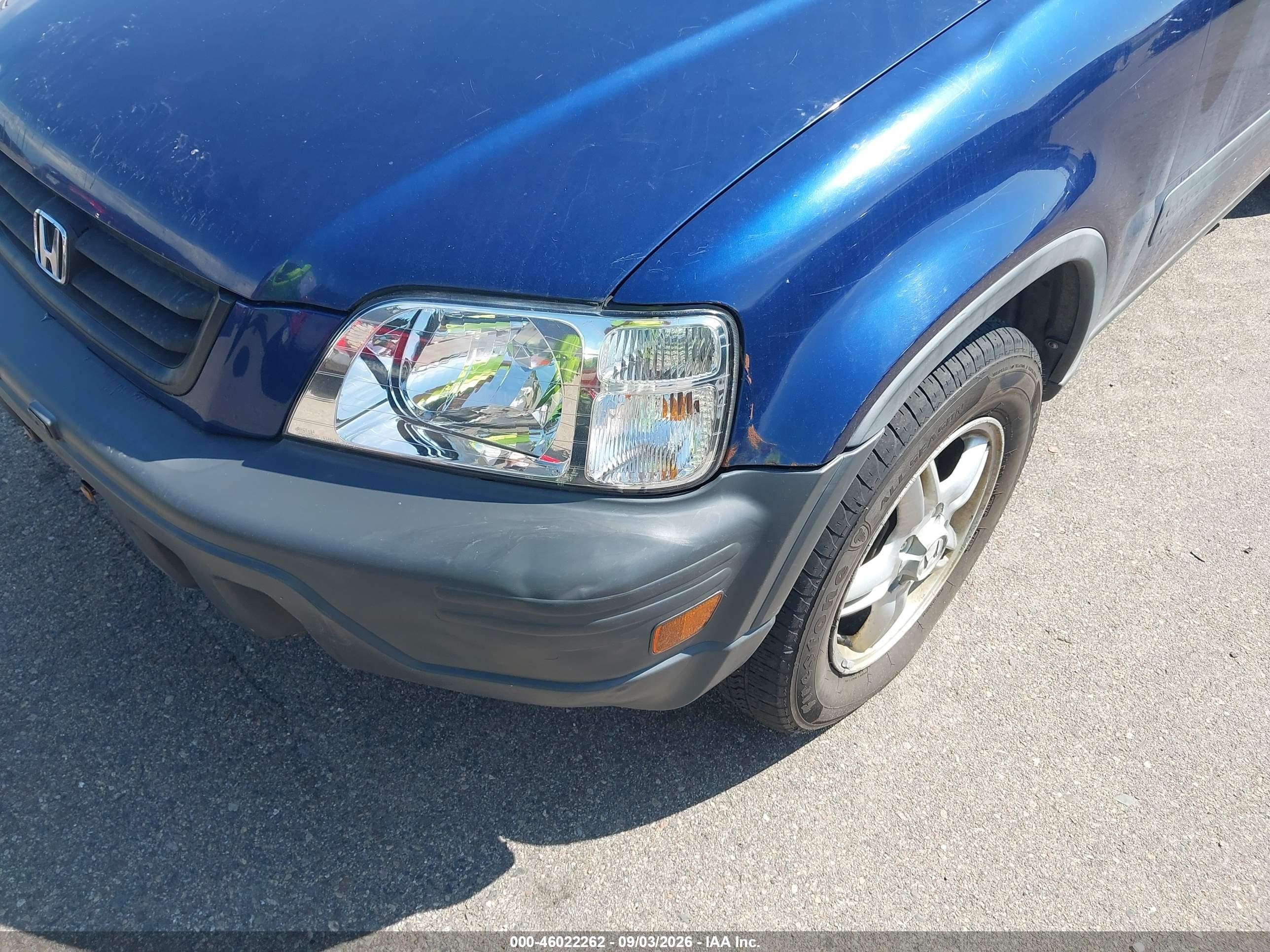 1997 Honda Cr-v   Blue vin: JHLRD1852VC015528