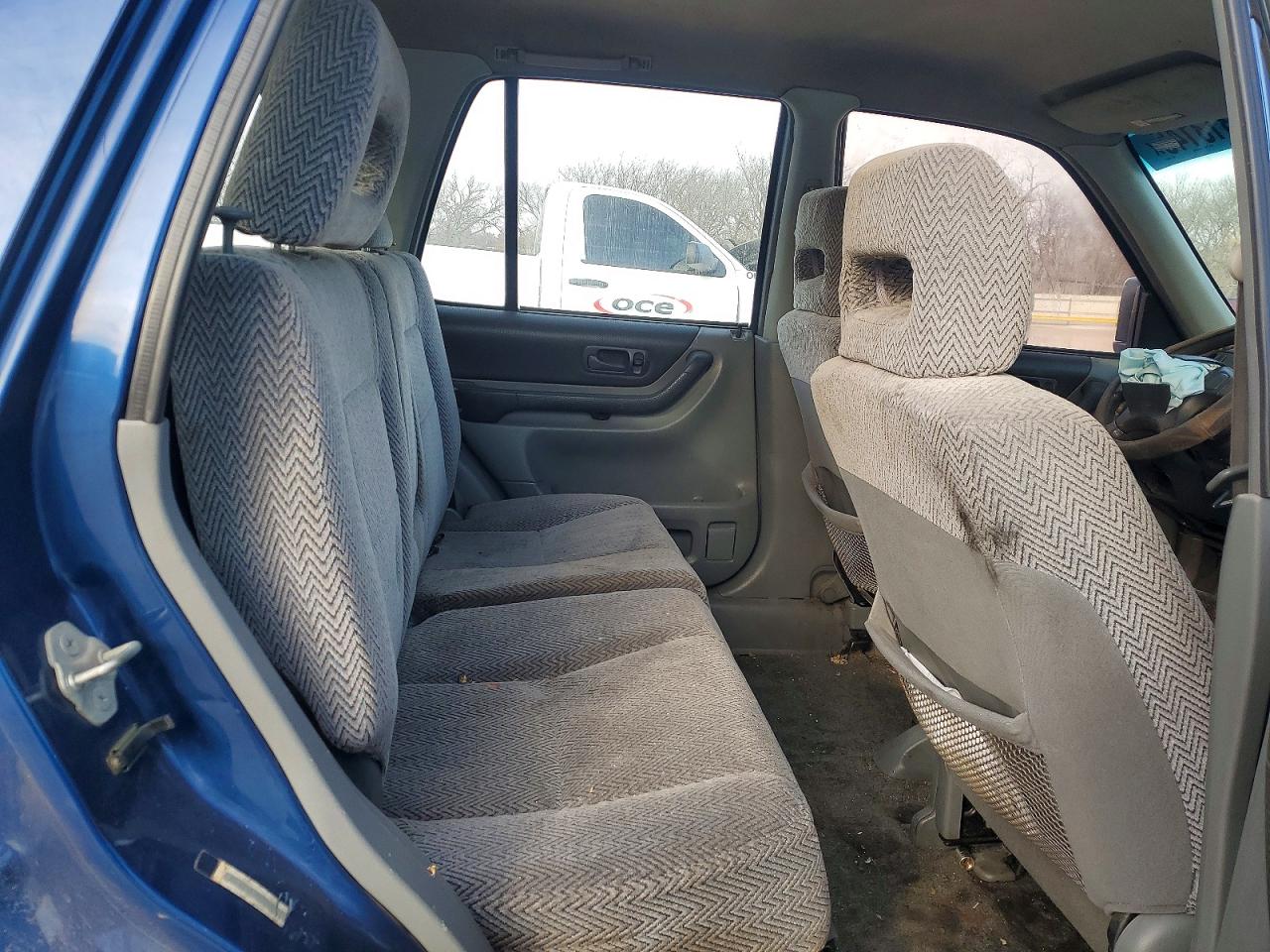 1997 Honda Cr-v Lx Blue vin: JHLRD1852VC048027