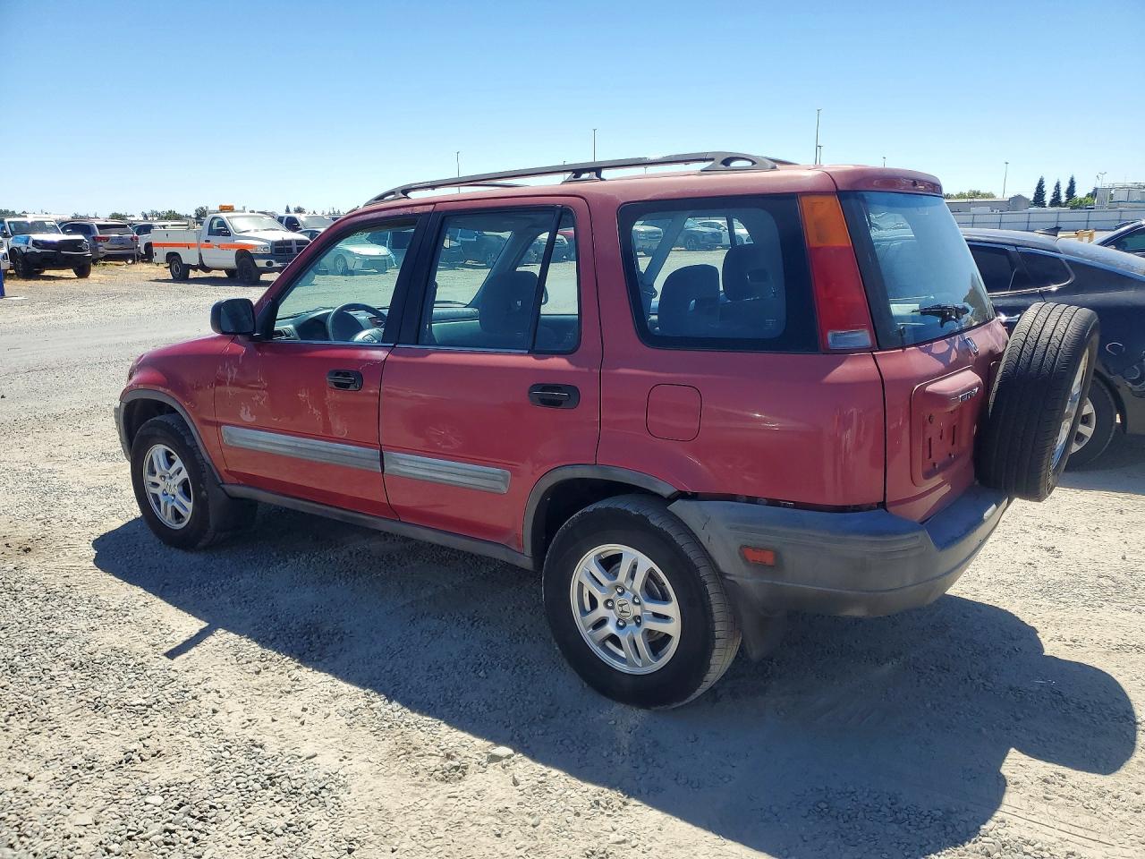 1997 Honda Cr-v Lx Red vin: JHLRD1852VC059609
