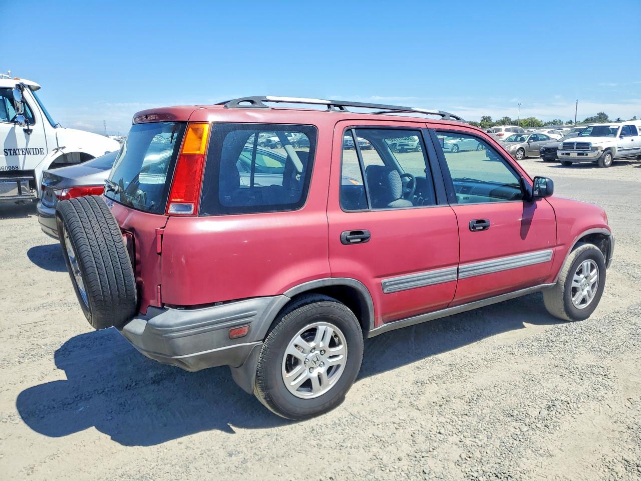 1997 Honda Cr-v Lx Red vin: JHLRD1852VC059609