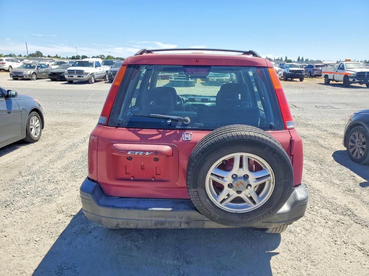 1997 Honda Cr-v Lx Red vin: JHLRD1852VC059609