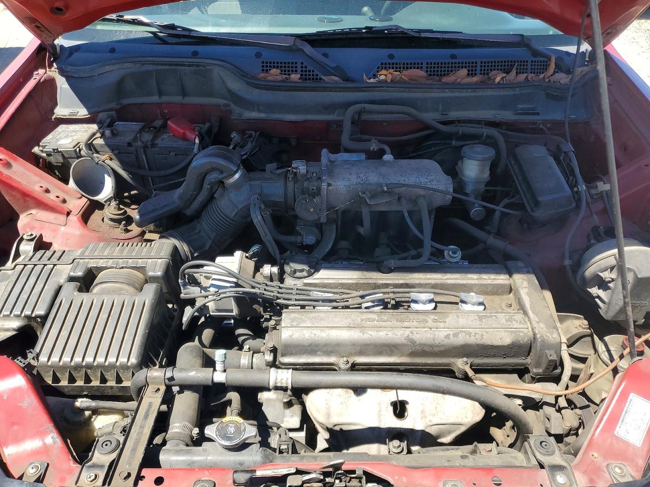 1997 Honda Cr-v Lx Red vin: JHLRD1852VC059609