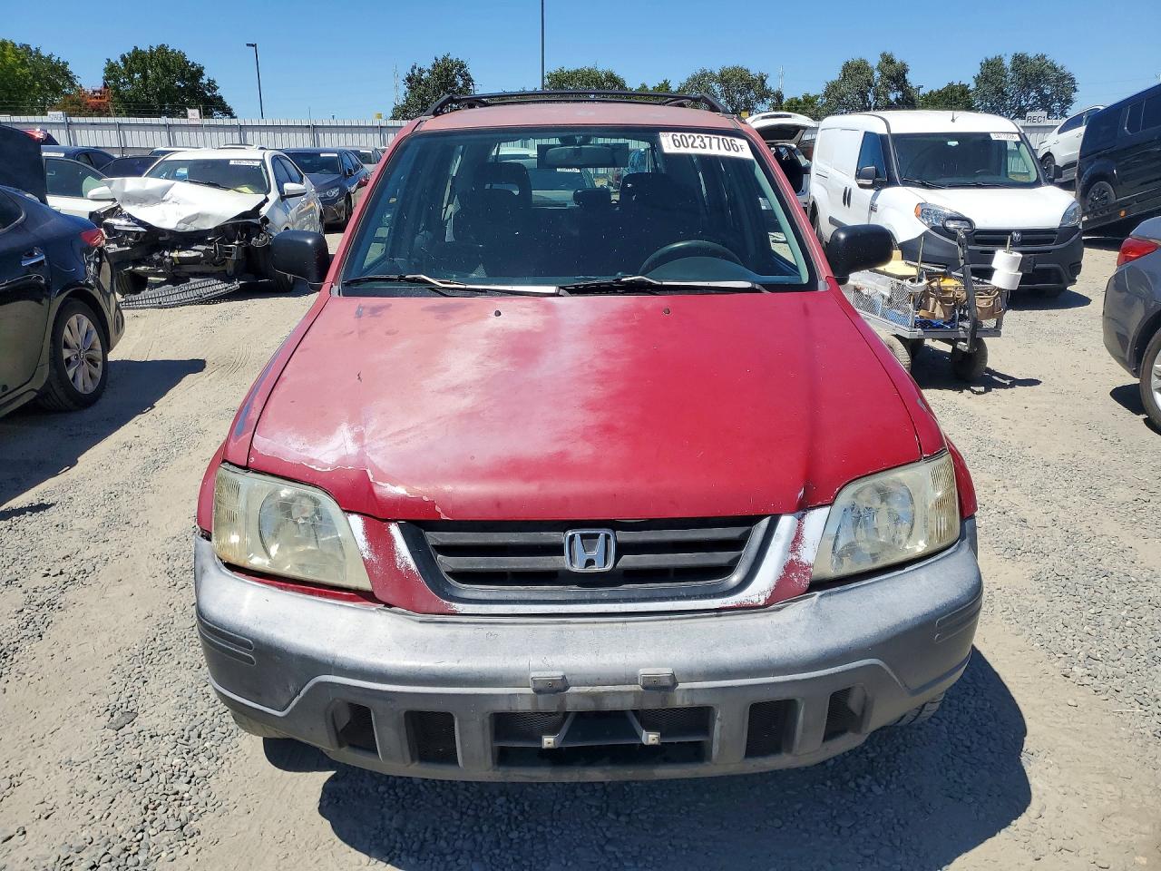 1997 Honda Cr-v Lx Red vin: JHLRD1852VC059609