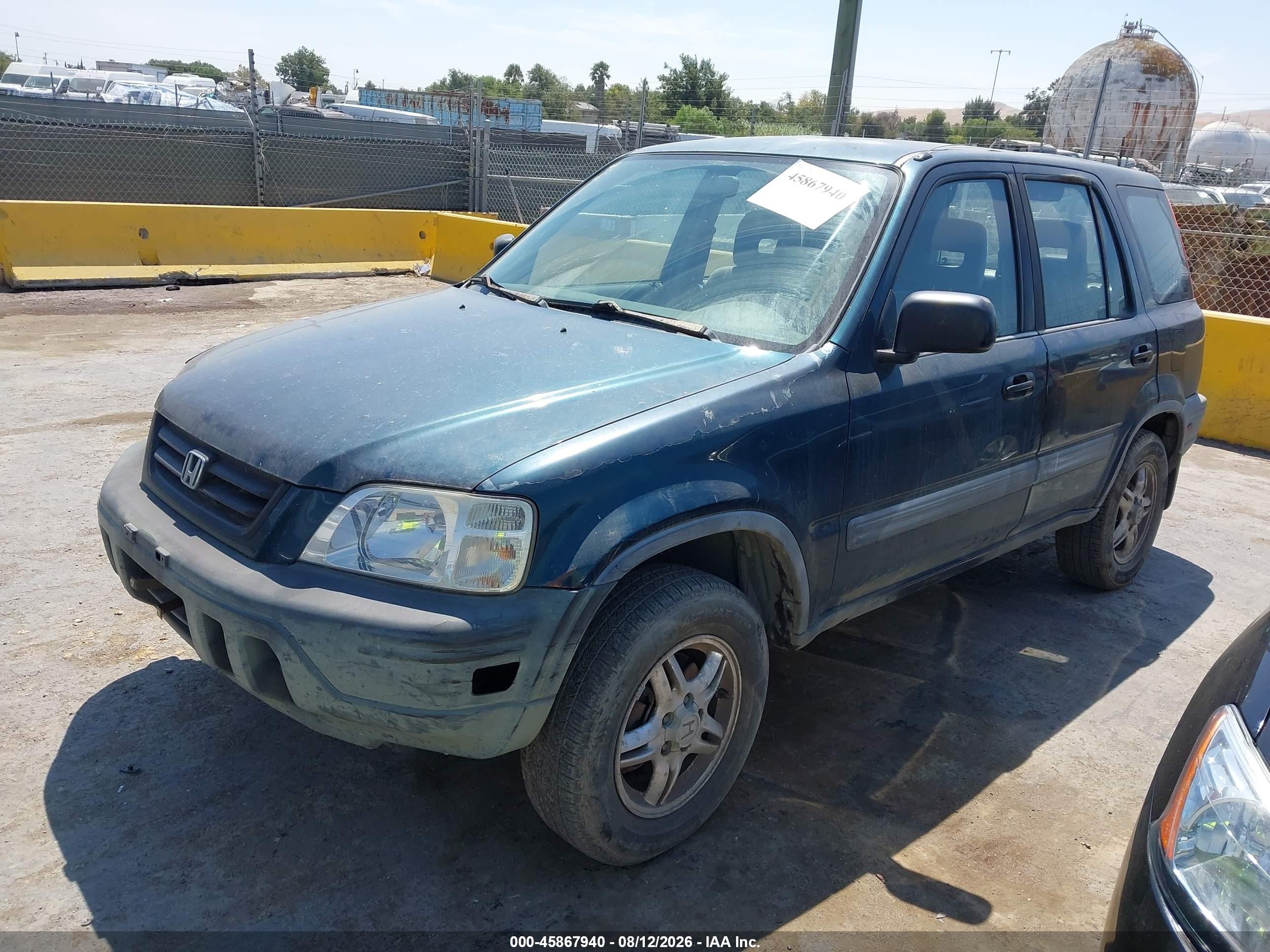 1997 Honda Cr-v   Green vin: JHLRD1852VC060095