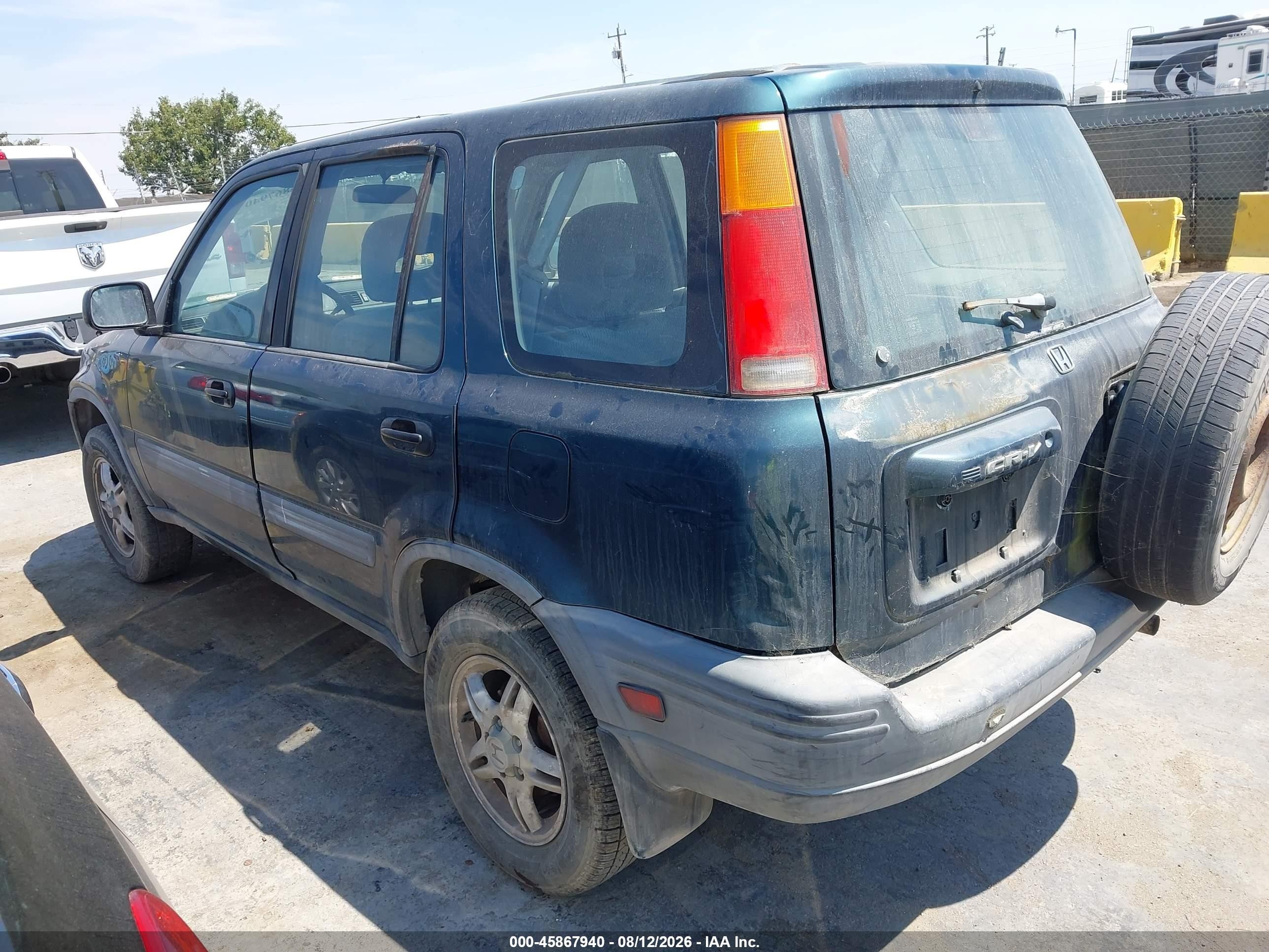 1997 Honda Cr-v   Green vin: JHLRD1852VC060095