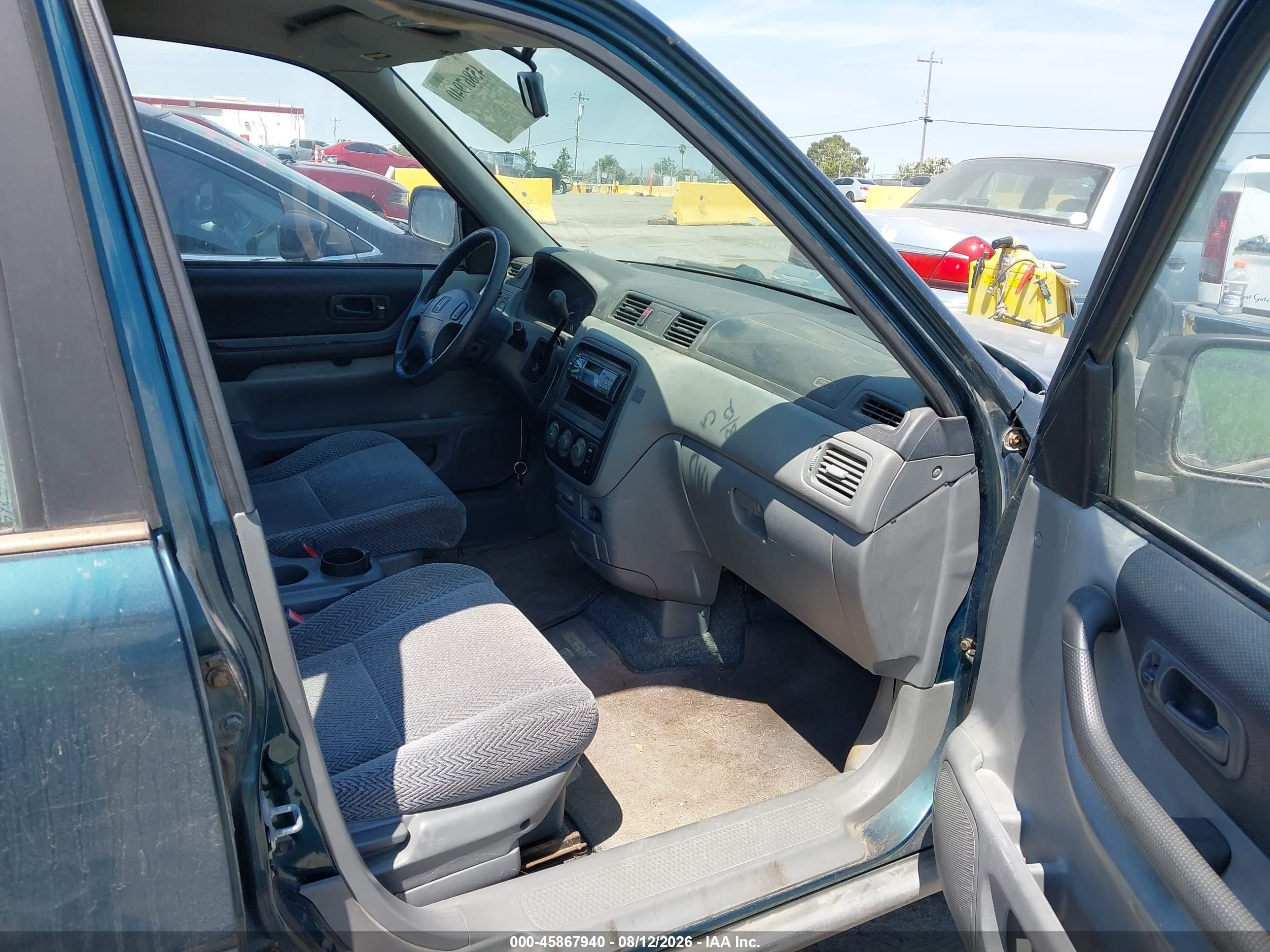 1997 Honda Cr-v   Green vin: JHLRD1852VC060095